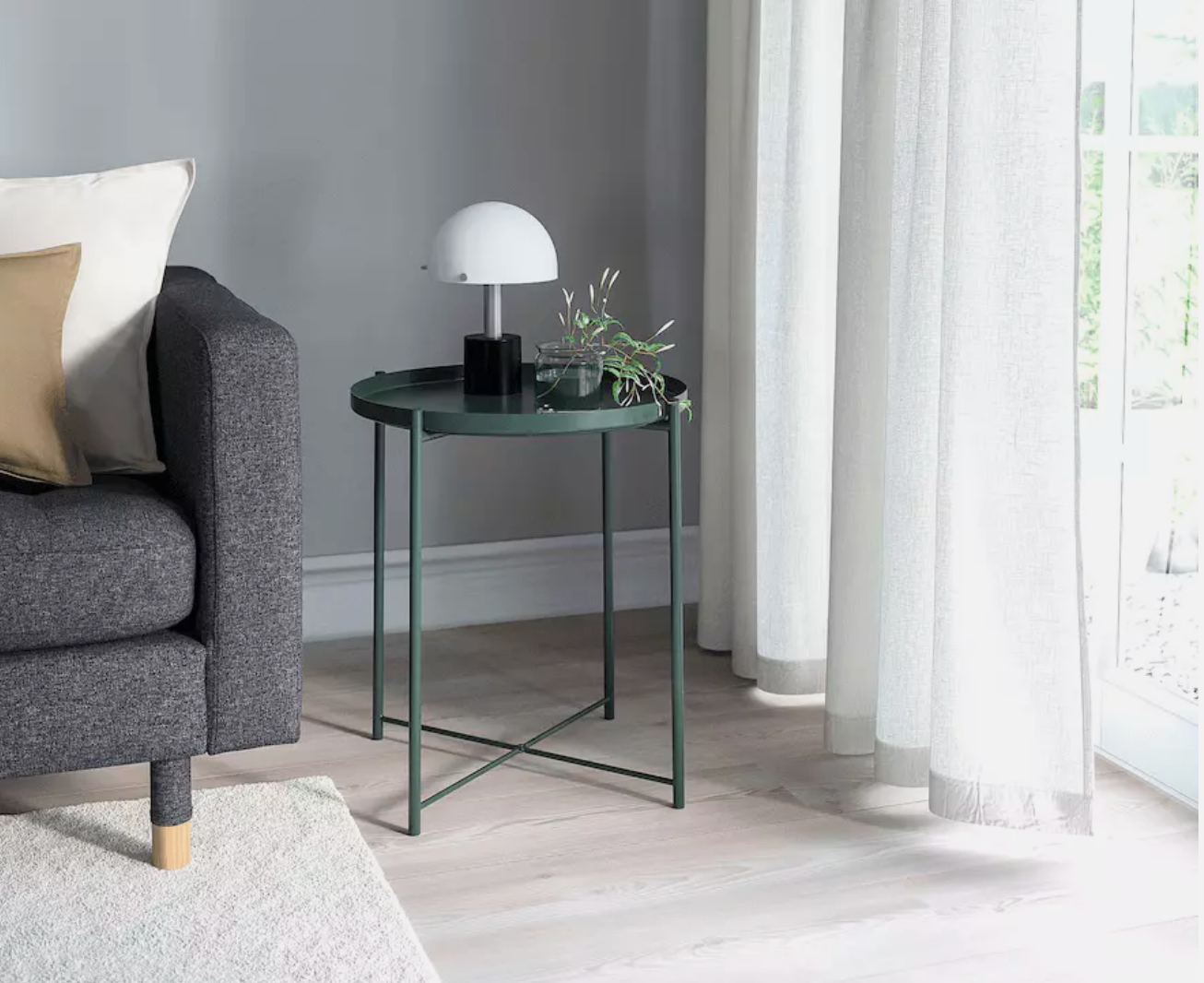 Green Ikea Gladom Table