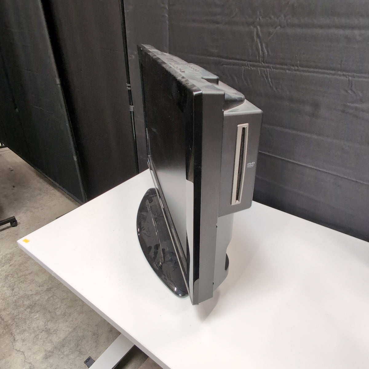SHARP Black Flat-Panel Television with Stand