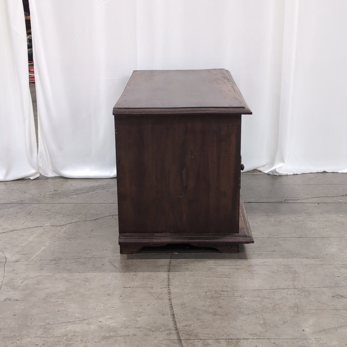 Dark Wood Apothecary Style Cabinet