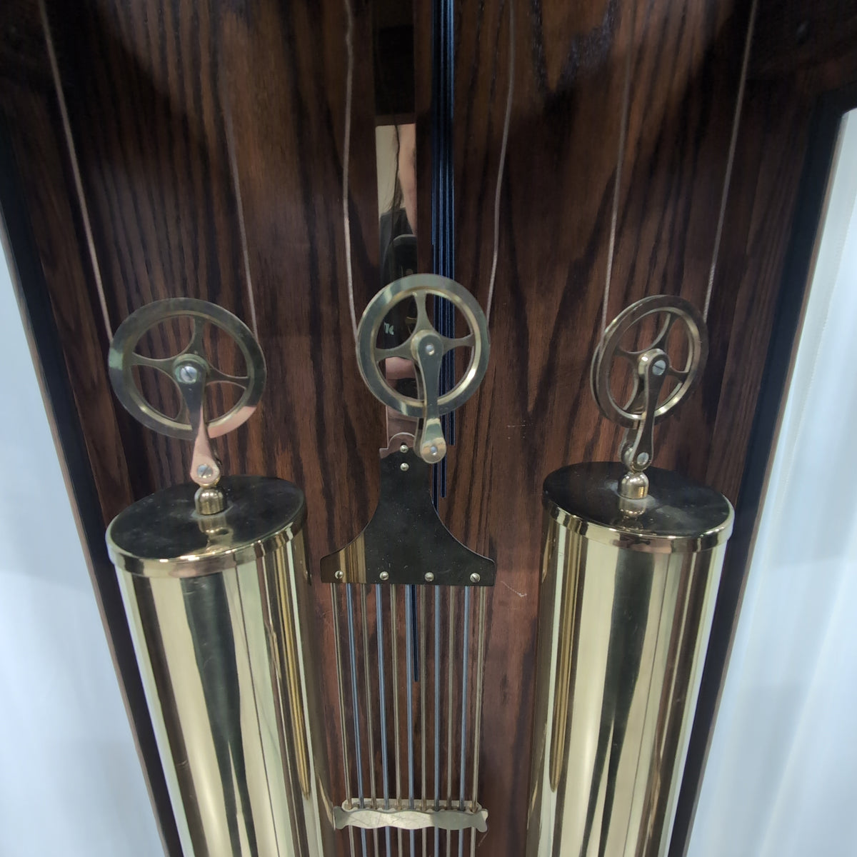 Zachariah Maples Grandfather Clock co. Classic Moon Phase Grandfather Clock in Wood