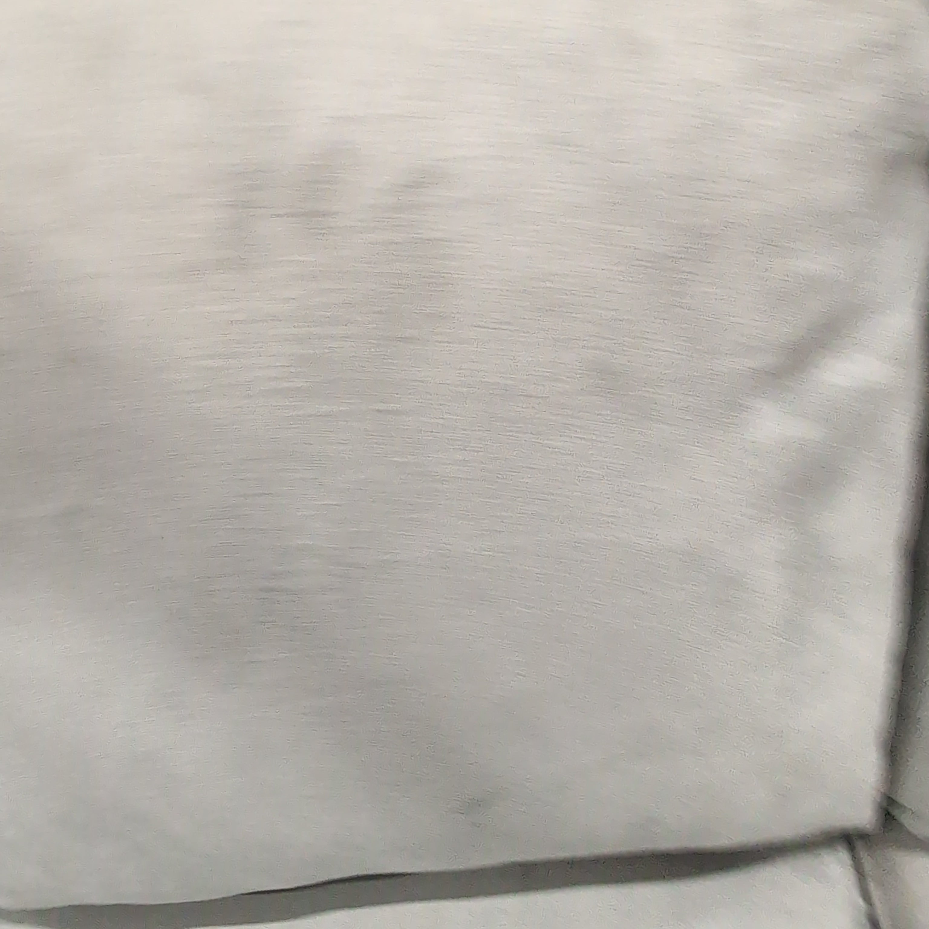 Soft Grey Microfiber Couch with Rolled Arms