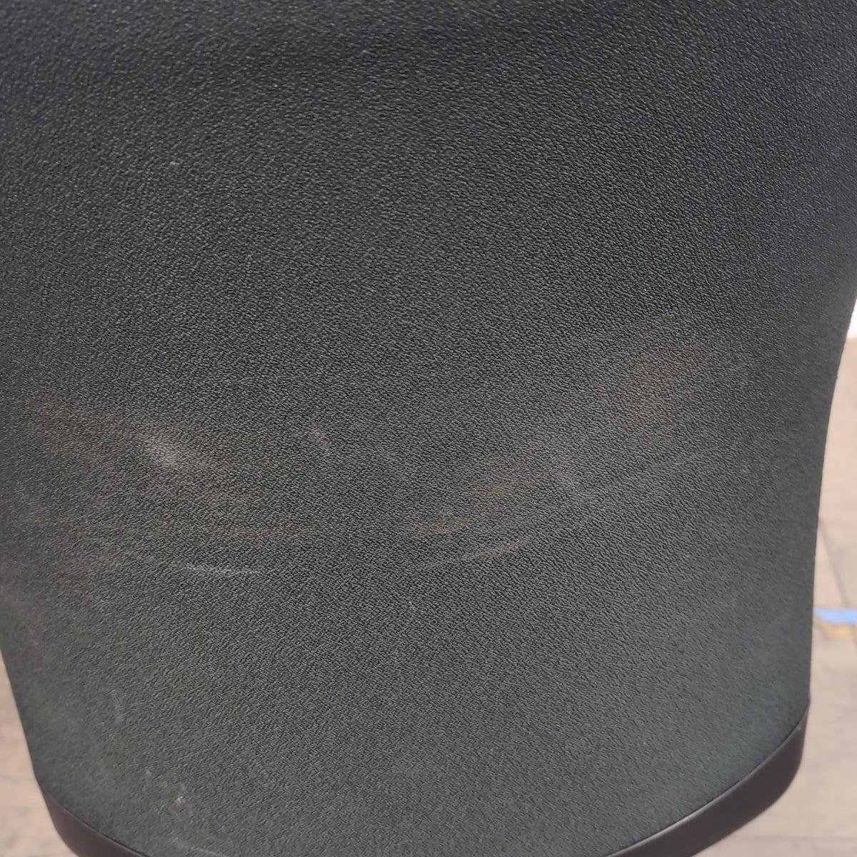 Black Swivel Office Chair in Fabric
