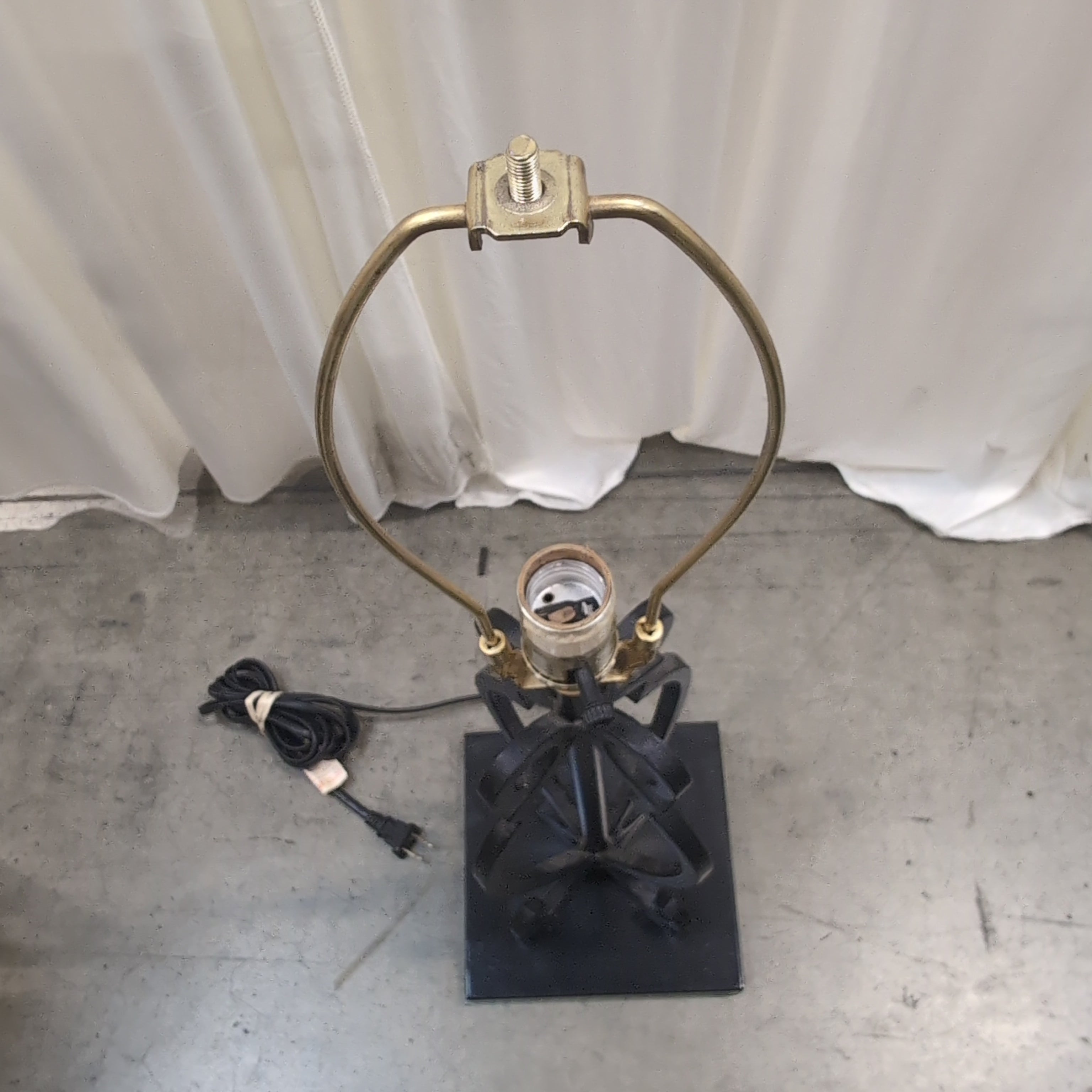 Black Wrought Iron Table Lamps