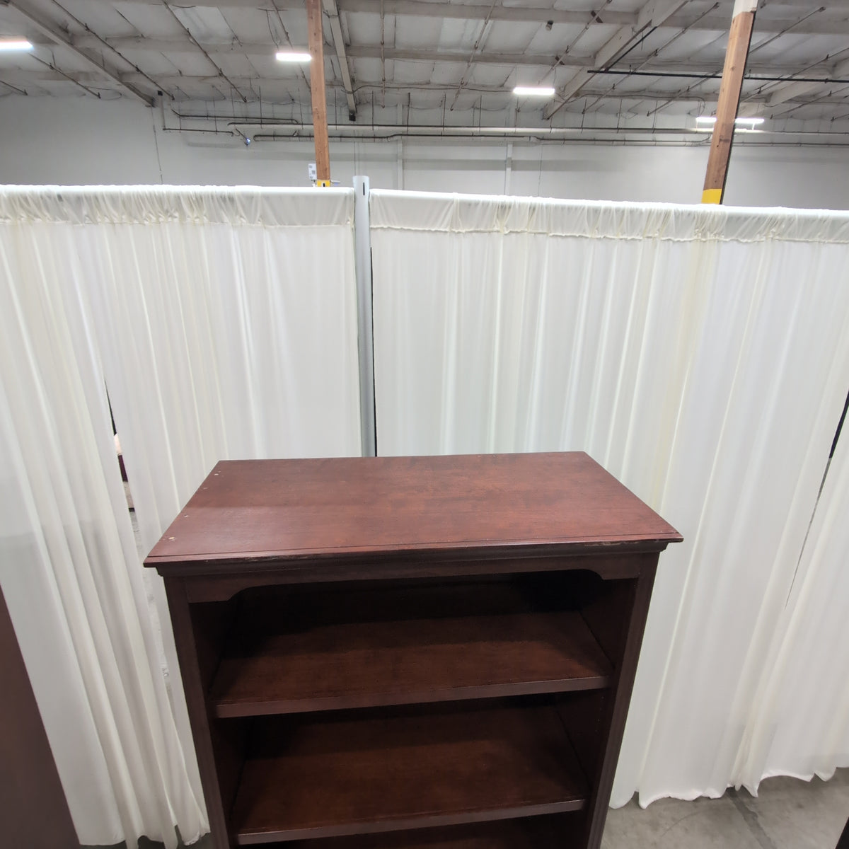 Traditional Brown Wood Two-Door Cabinet