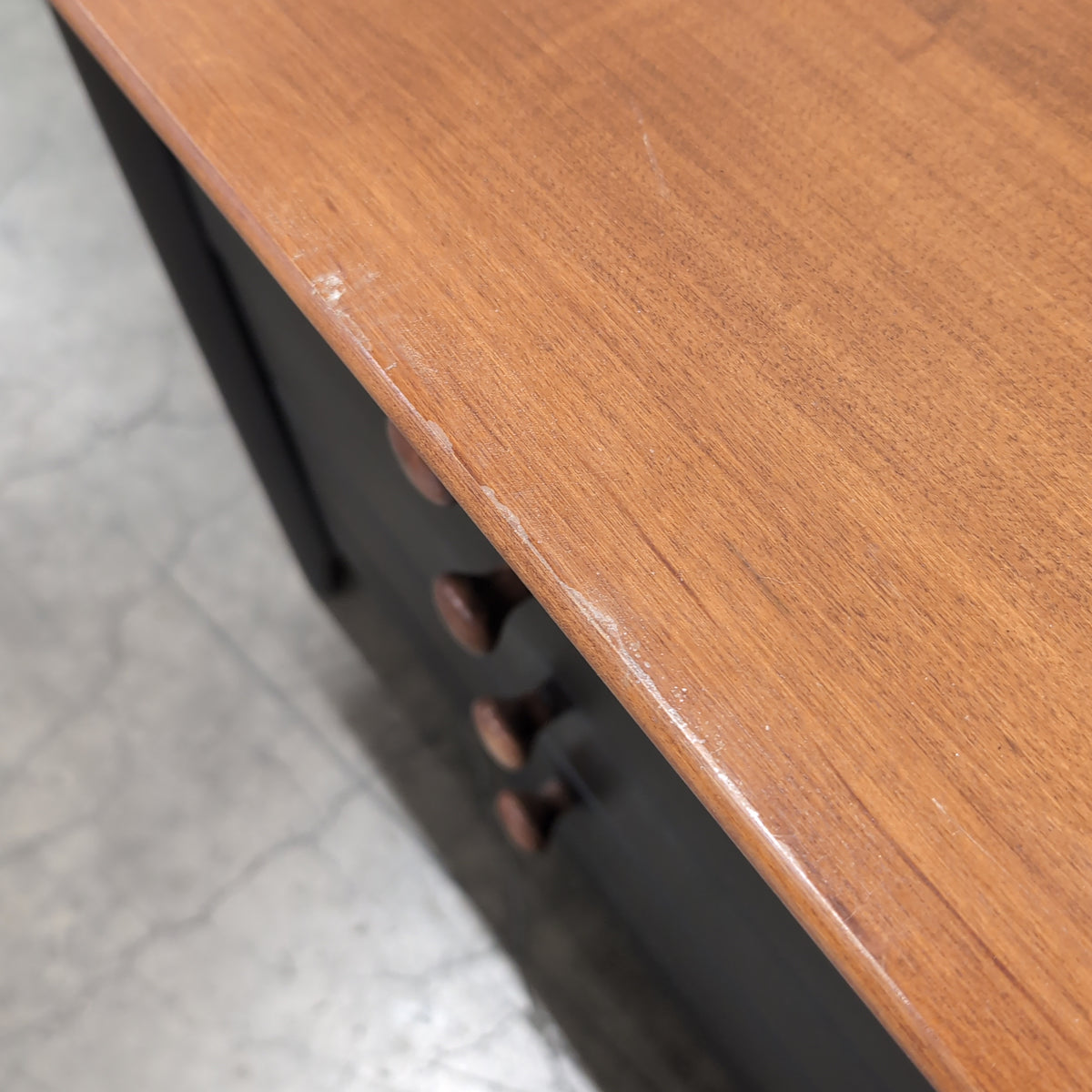 Two-Tone Four-Drawer Wood Nightstand
