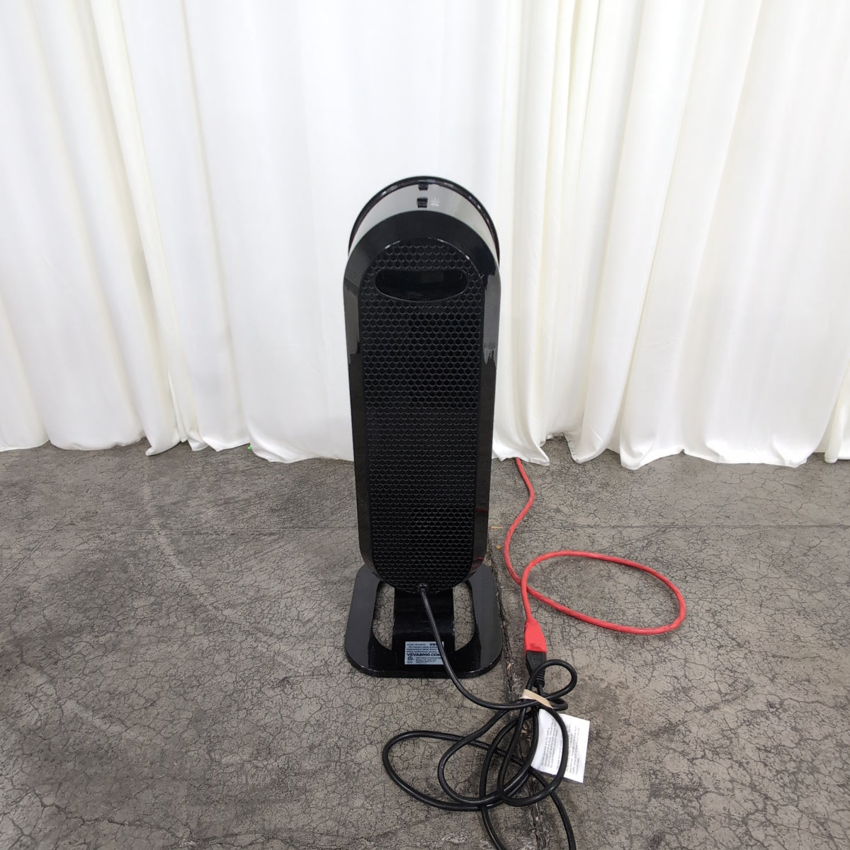 Veva Black Tower Air Purifier with Top Controls