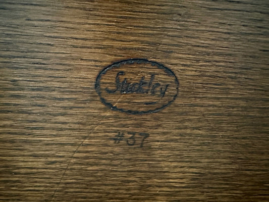 Stickley Furniture Craftsman Trestle Dining Table (1995 #37)