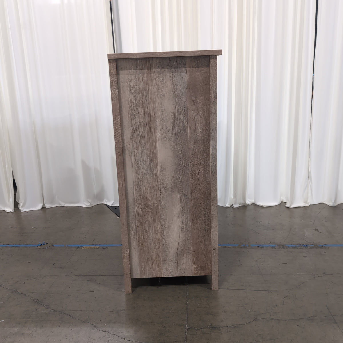 Sauder Rustic Weathered Wood Four-Drawer Dresser
