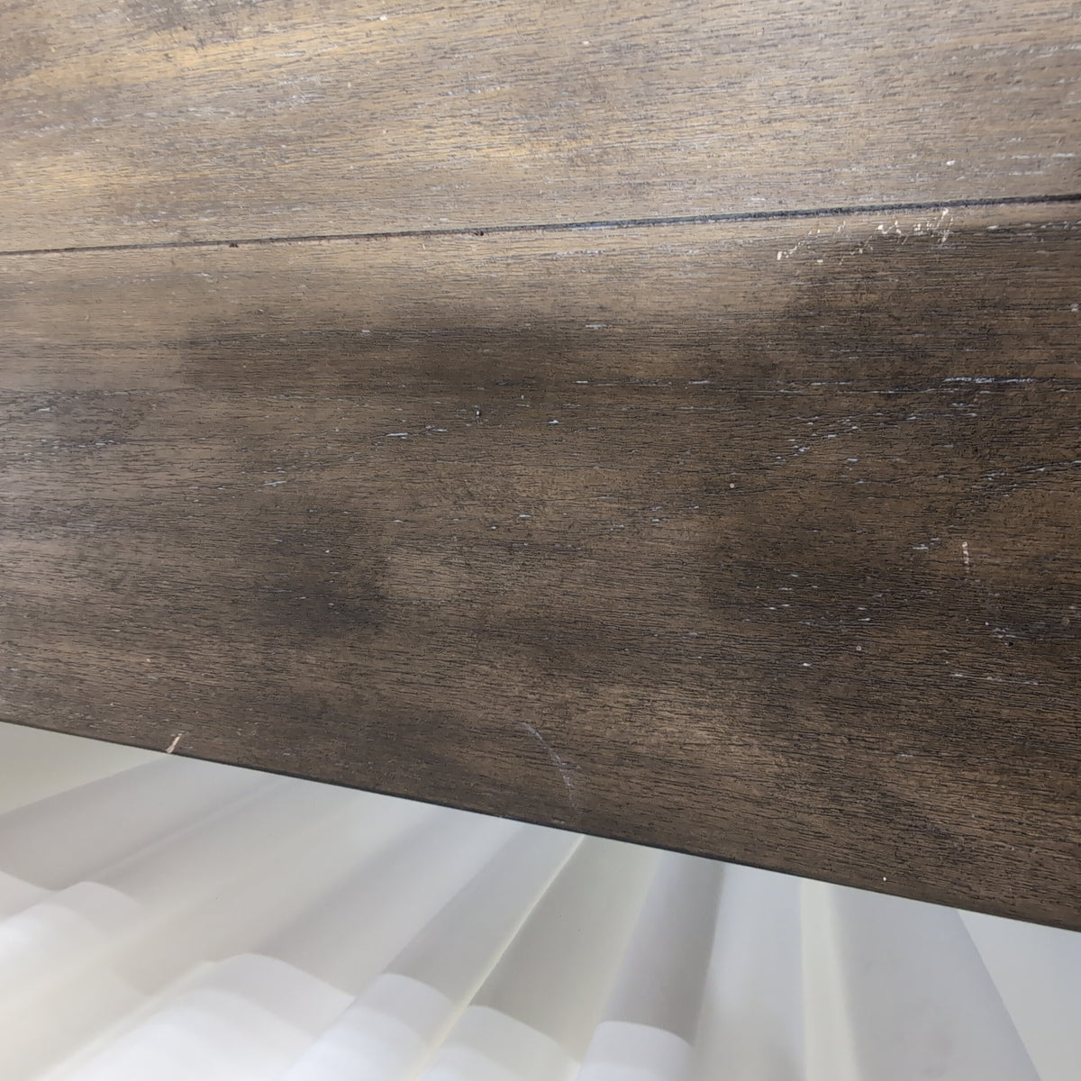 Farmhouse Style Wood Desk with Turned Legs