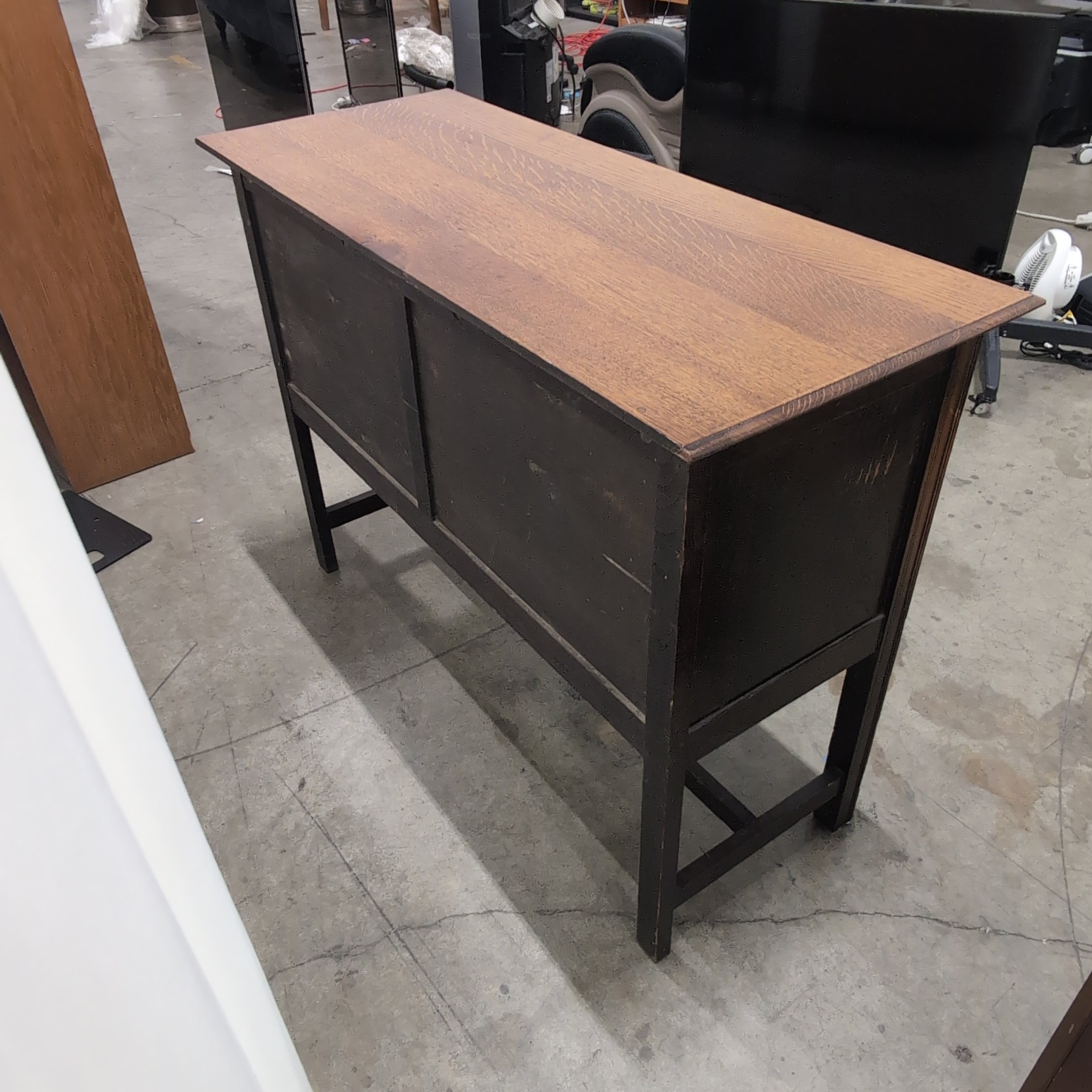 Harrison Gibson Ltd Traditional Dark Wood Two-Door Buffet