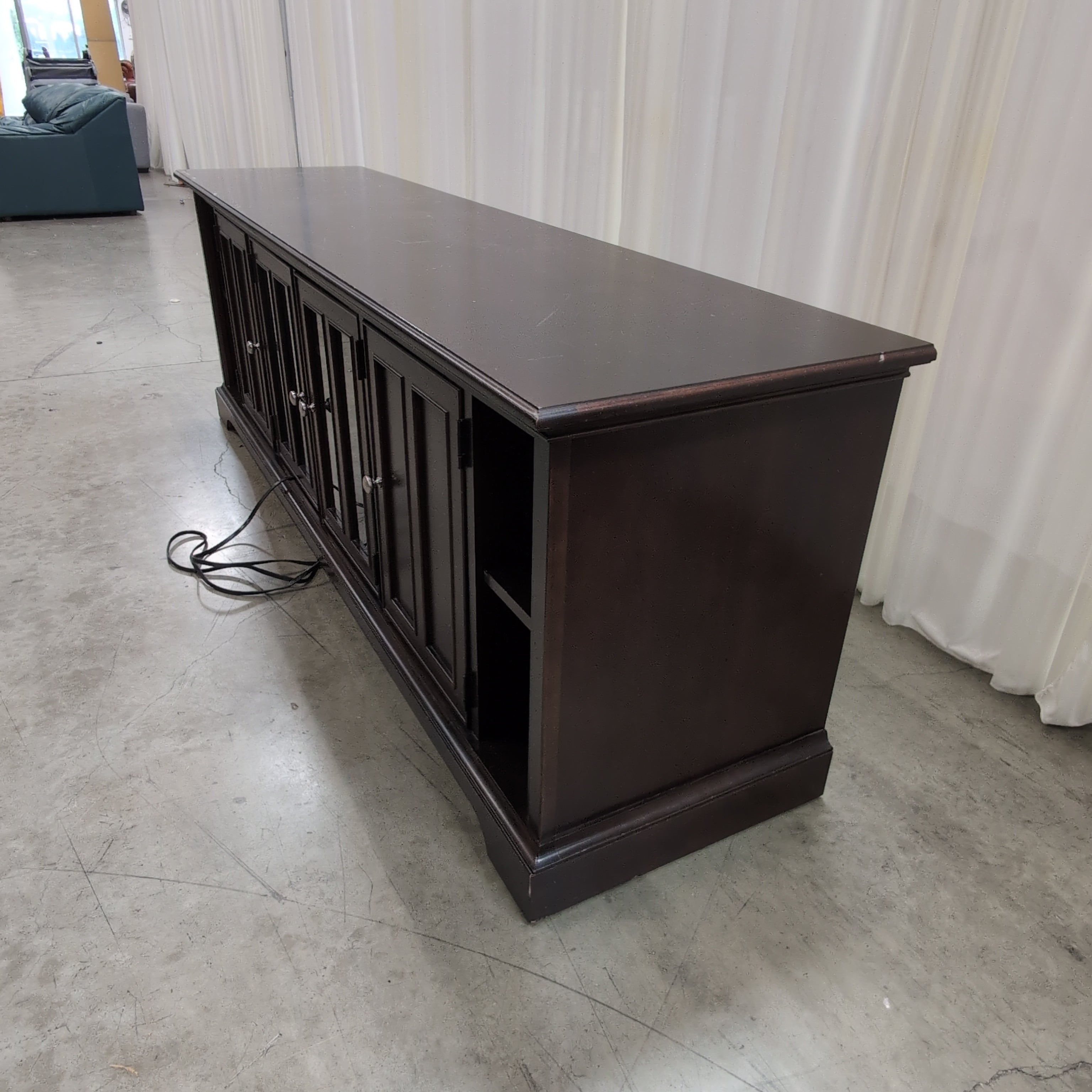 Ashley Furniture Dark Wood Large Tv Stand