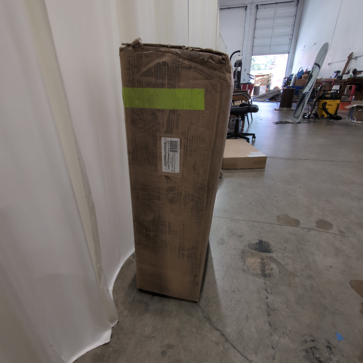 New Oak Side Table in Shipping Box