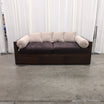 Dark Wood Daybed with Storage Drawers