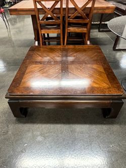 Thomasville 1972 Coffee Table - Brown Wood