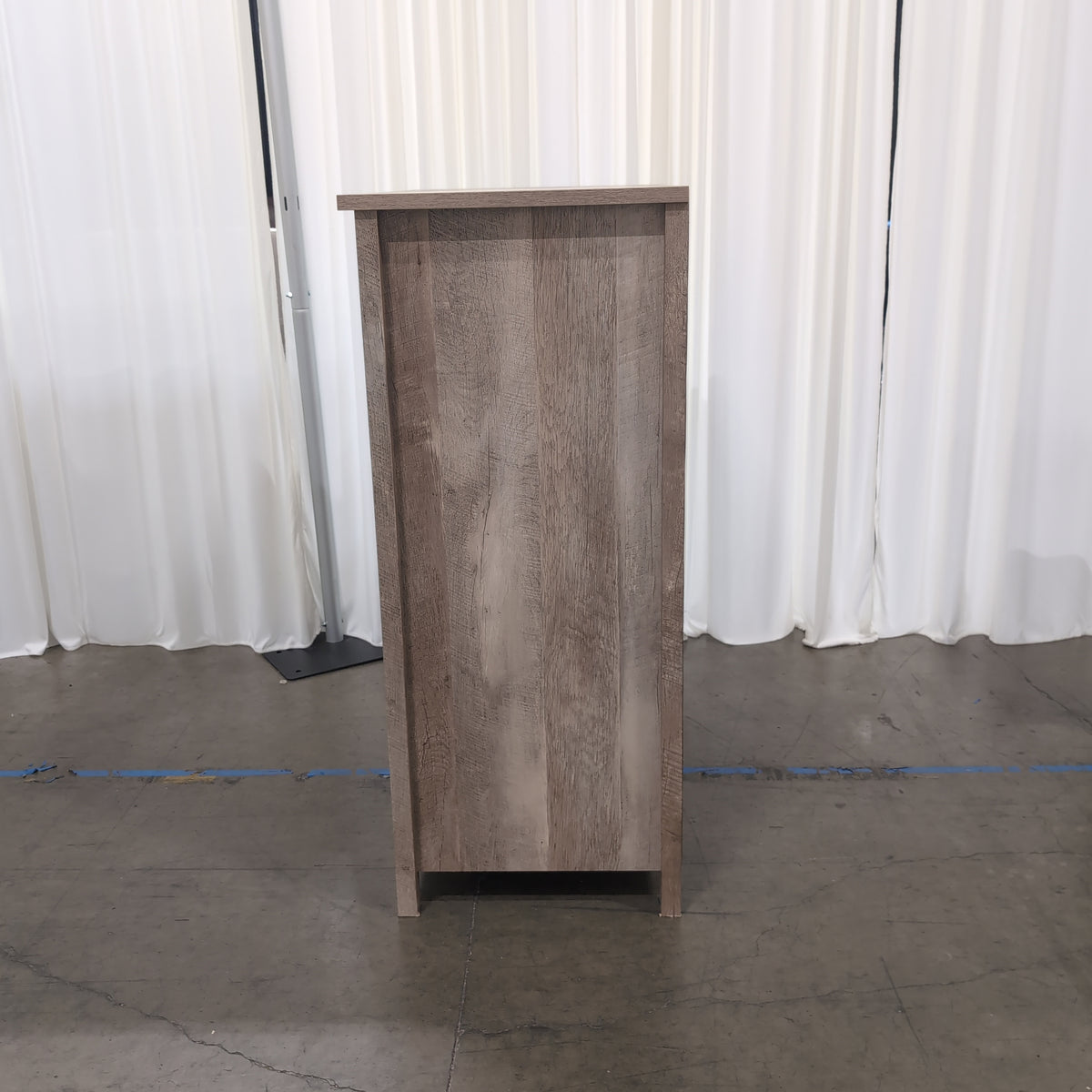 Sauder Rustic Weathered Wood Four-Drawer Dresser