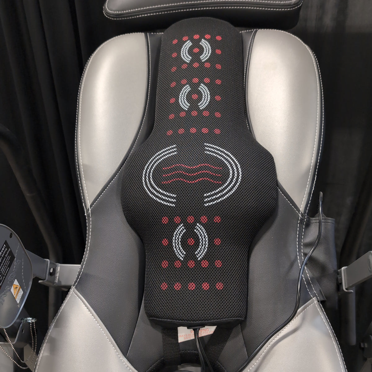 INNOVA Grey and Black Workout Machine with Padded Seat