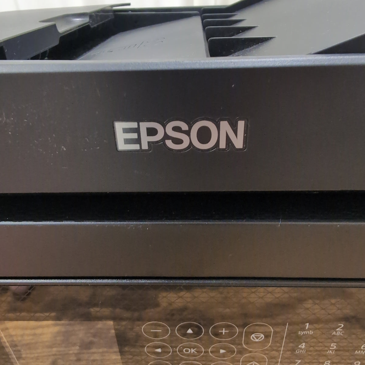 Black EPSON All-in-One Printer with Ink
