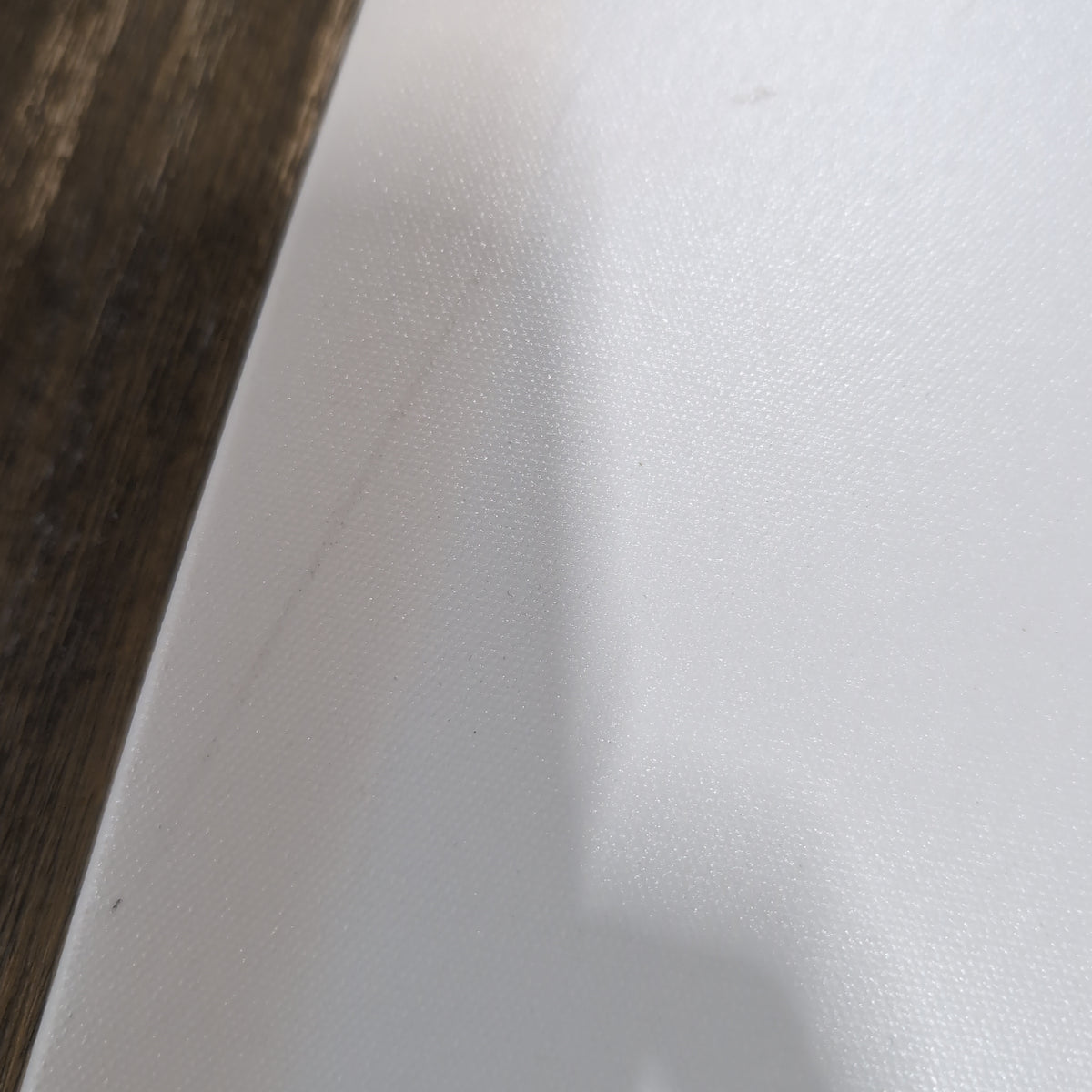 White Rectangular Wall Art with Script Text