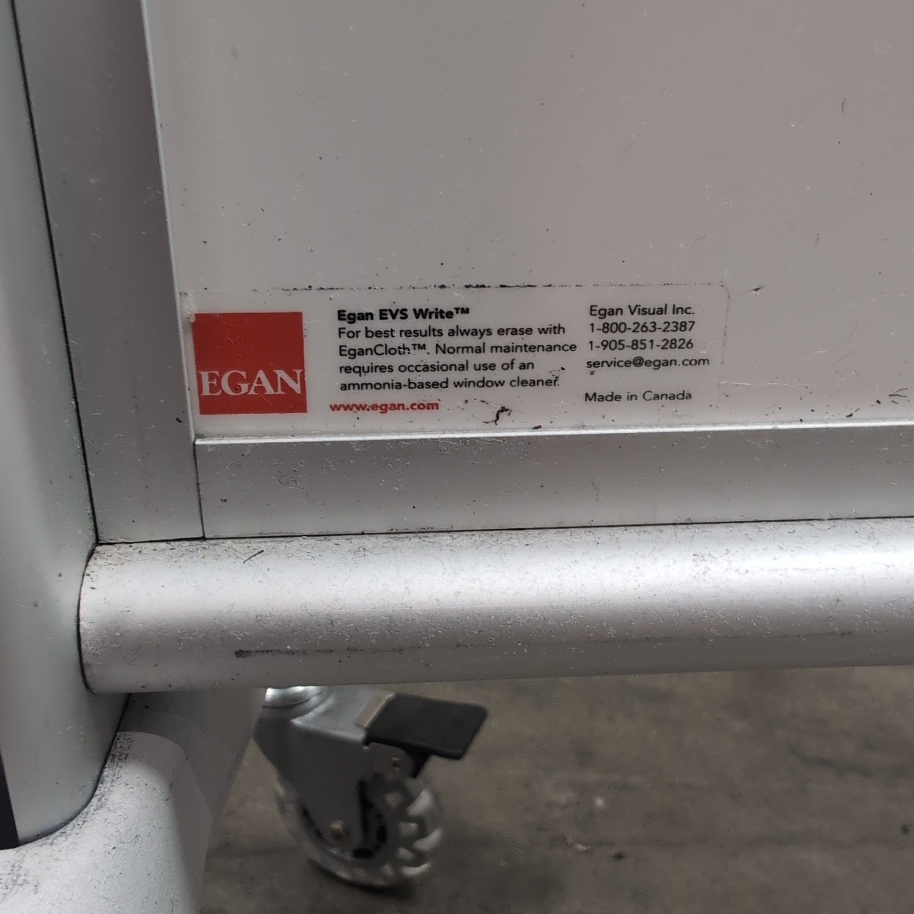 Egan Mobile Whiteboard with Marker Tray