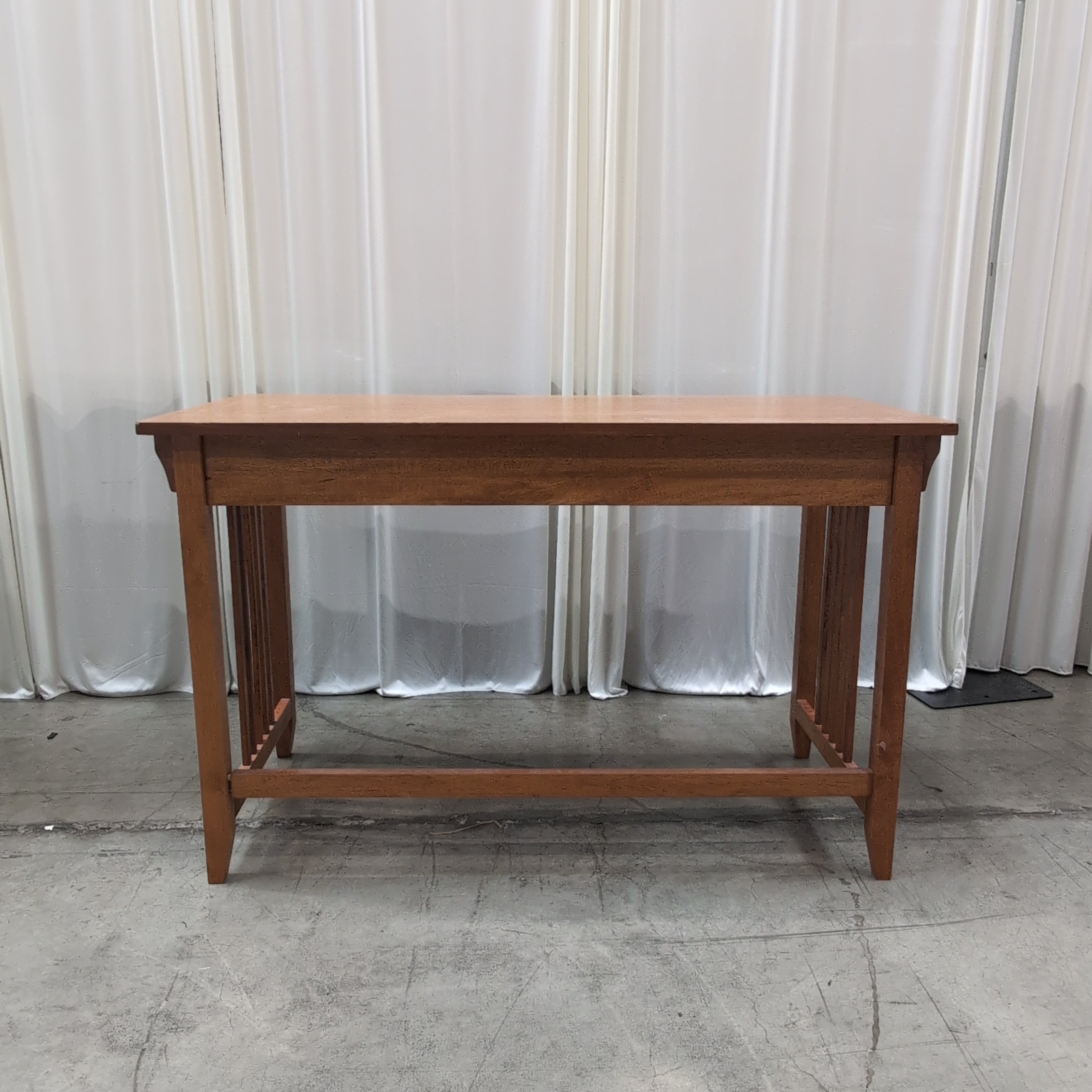 Craftsman Oak Tone Storage Bench