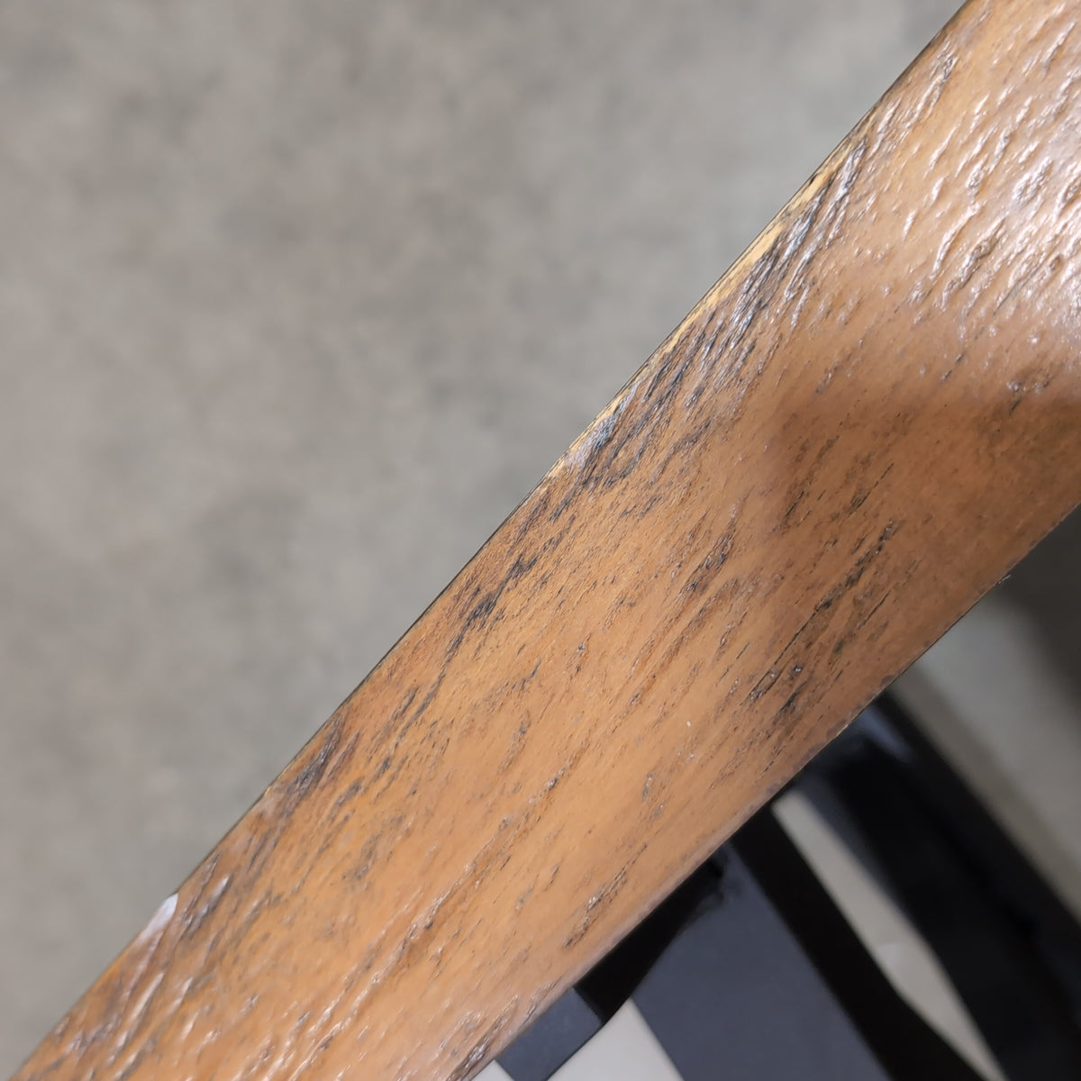 Industrial Style Wood and Metal Bench