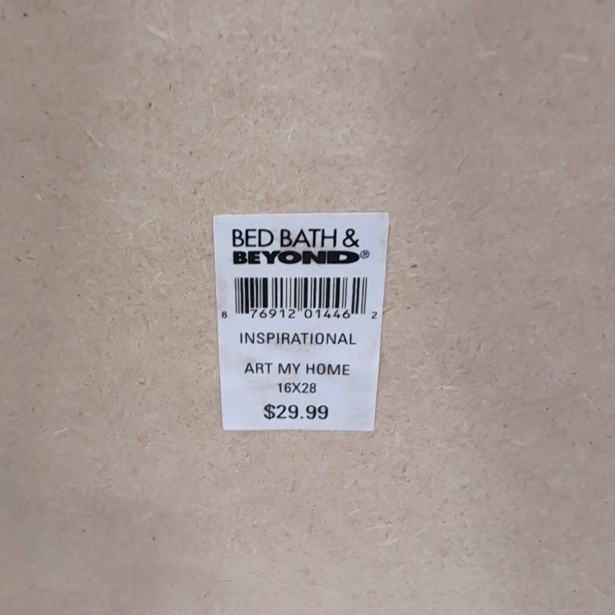 Inspirational Home Quote Wall Sign in Wood