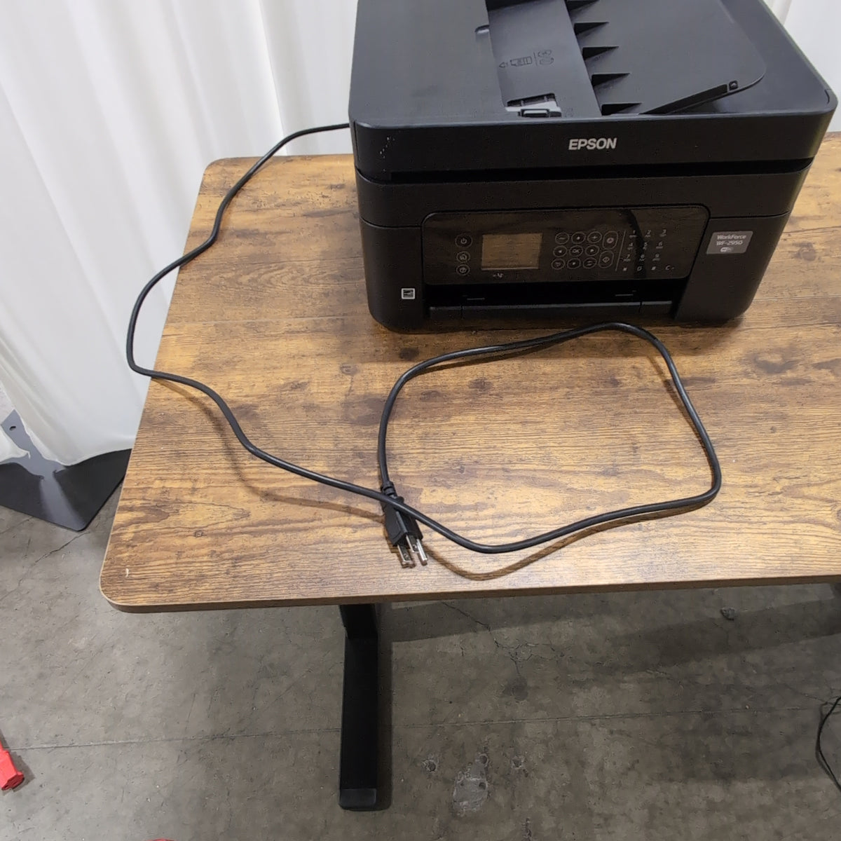 Black EPSON All-in-One Printer with Ink