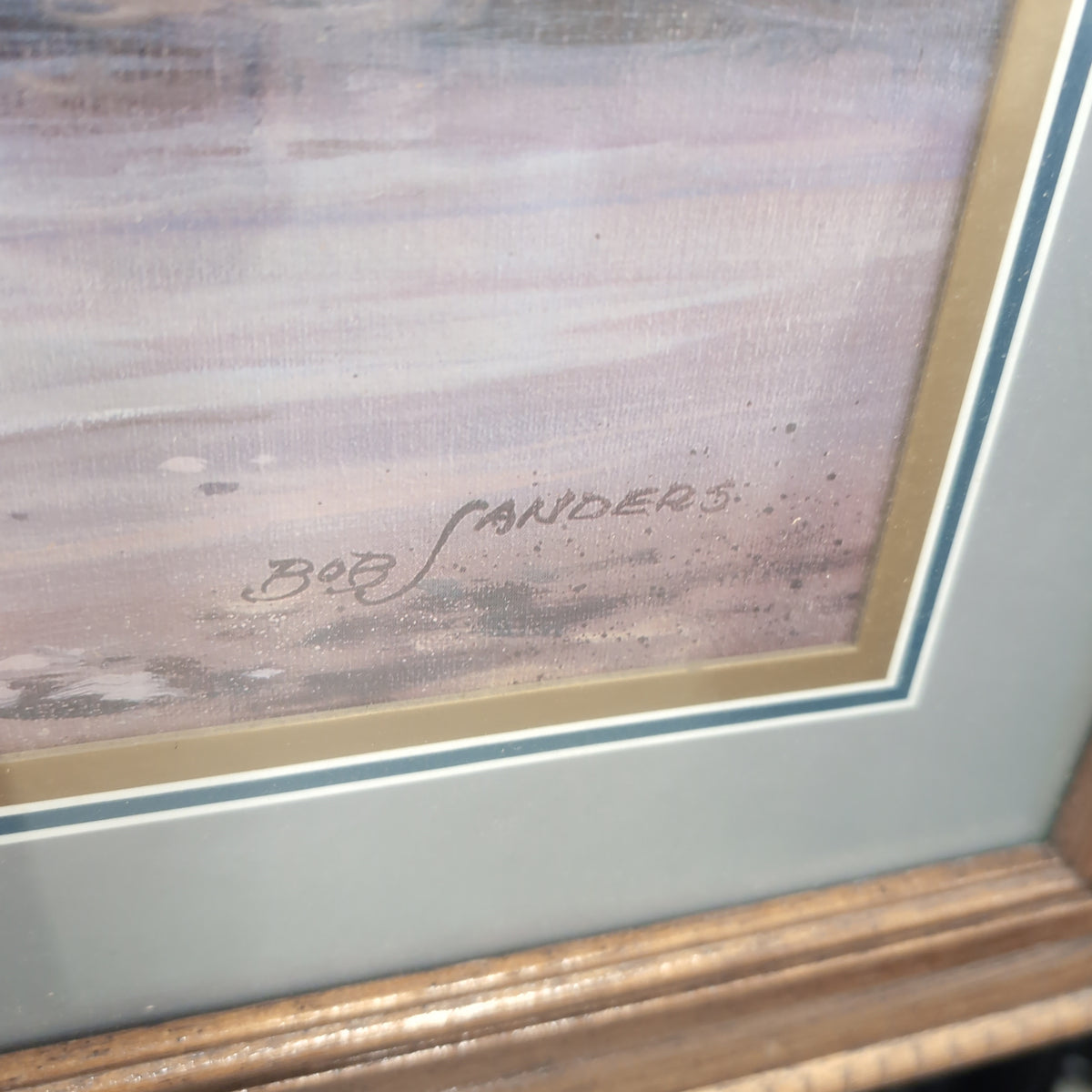 Coastal Seascape Framed Artwork with Wood Frame
