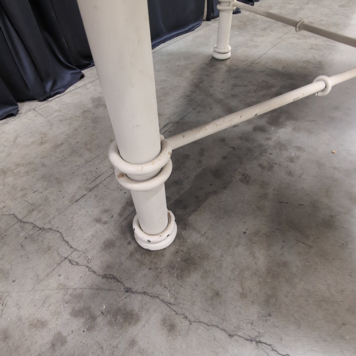 Grey Mottled Stone Top Coffee Table