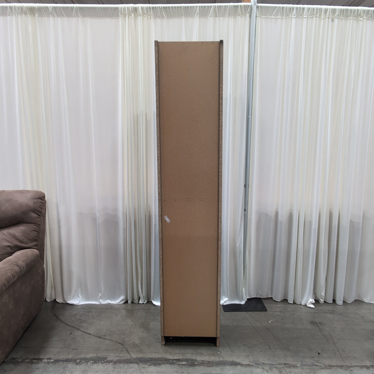 Tall Black Multi-Shelf Bookcase