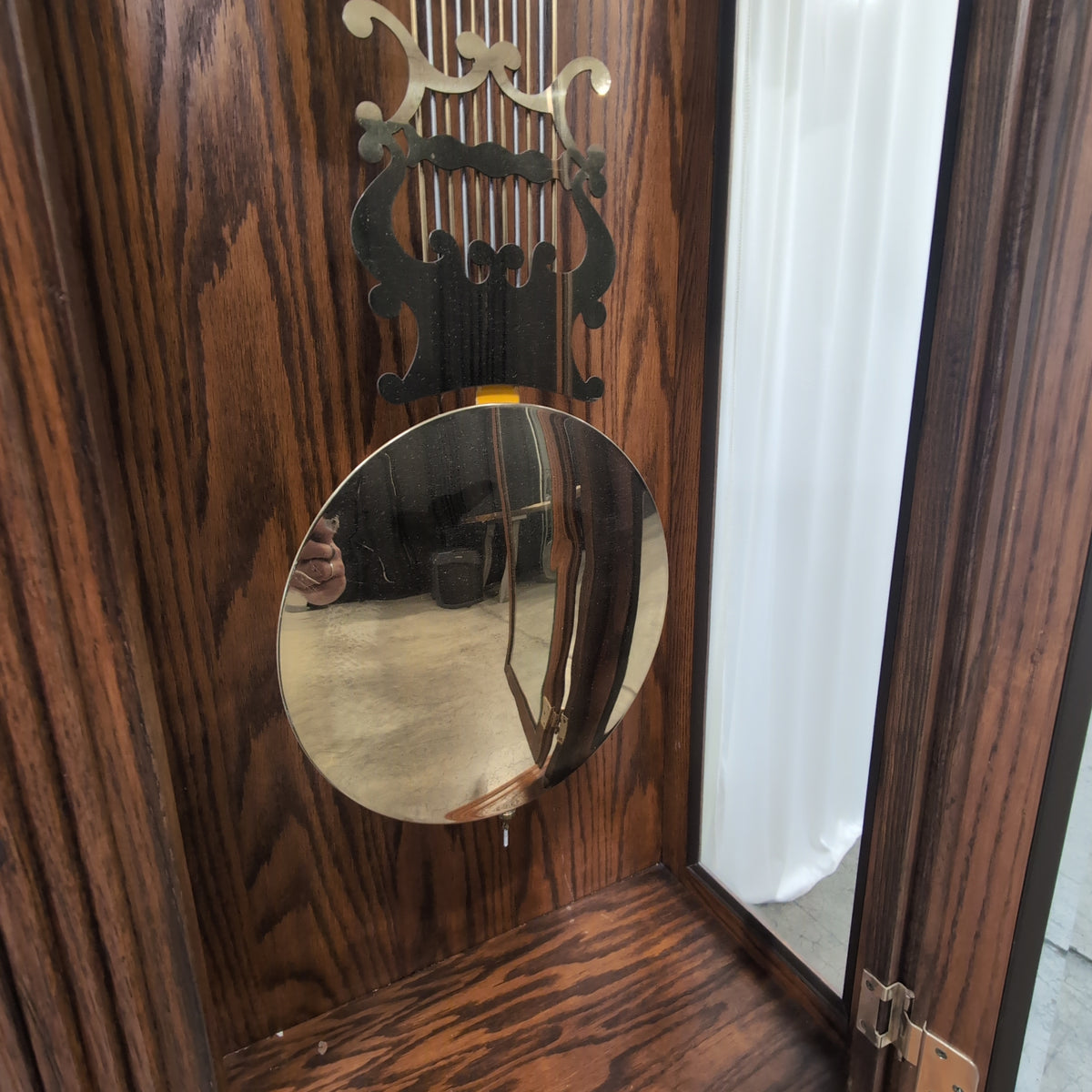 Zachariah Maples Grandfather Clock co. Classic Moon Phase Grandfather Clock in Wood