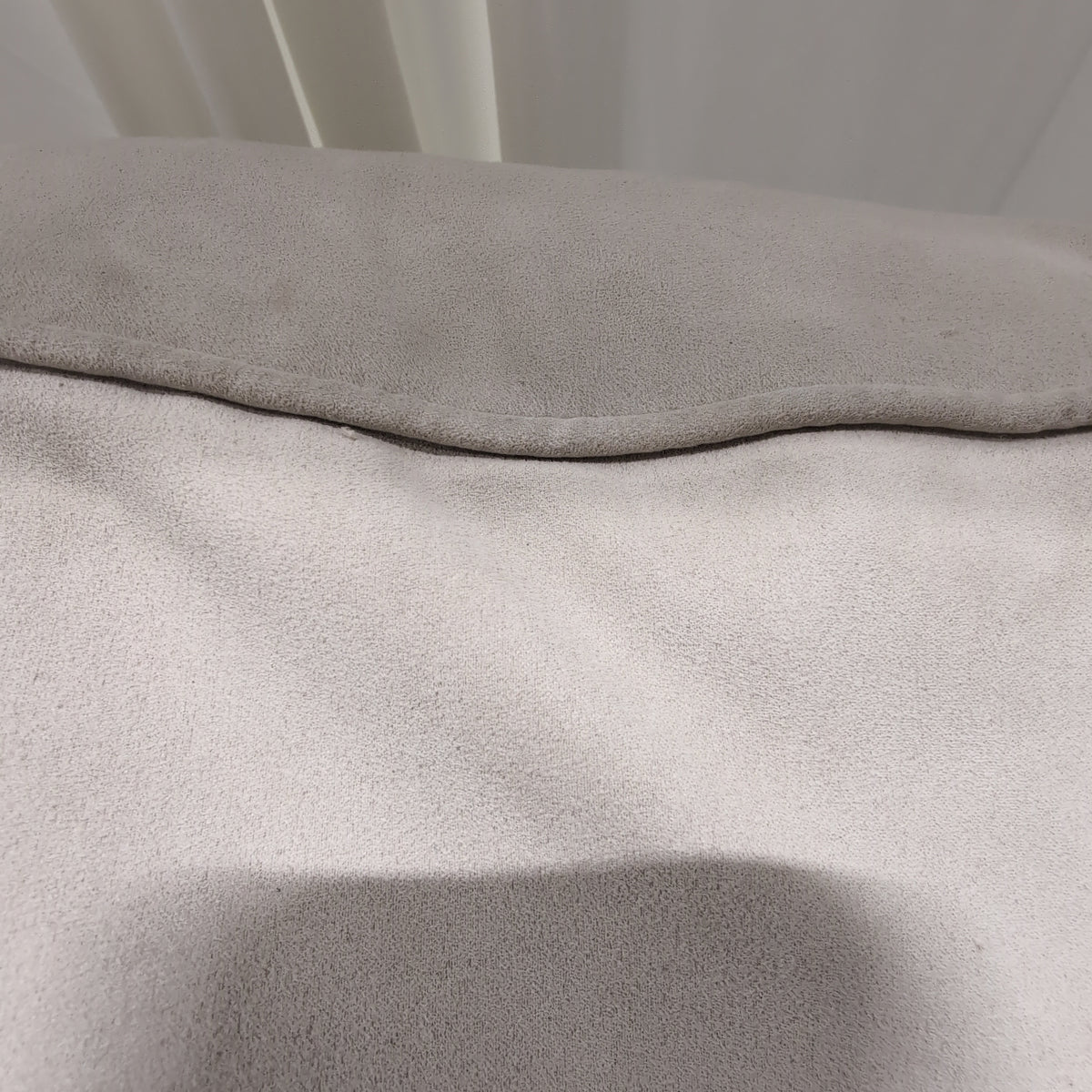 Light Beige Rolled Arm Loveseat