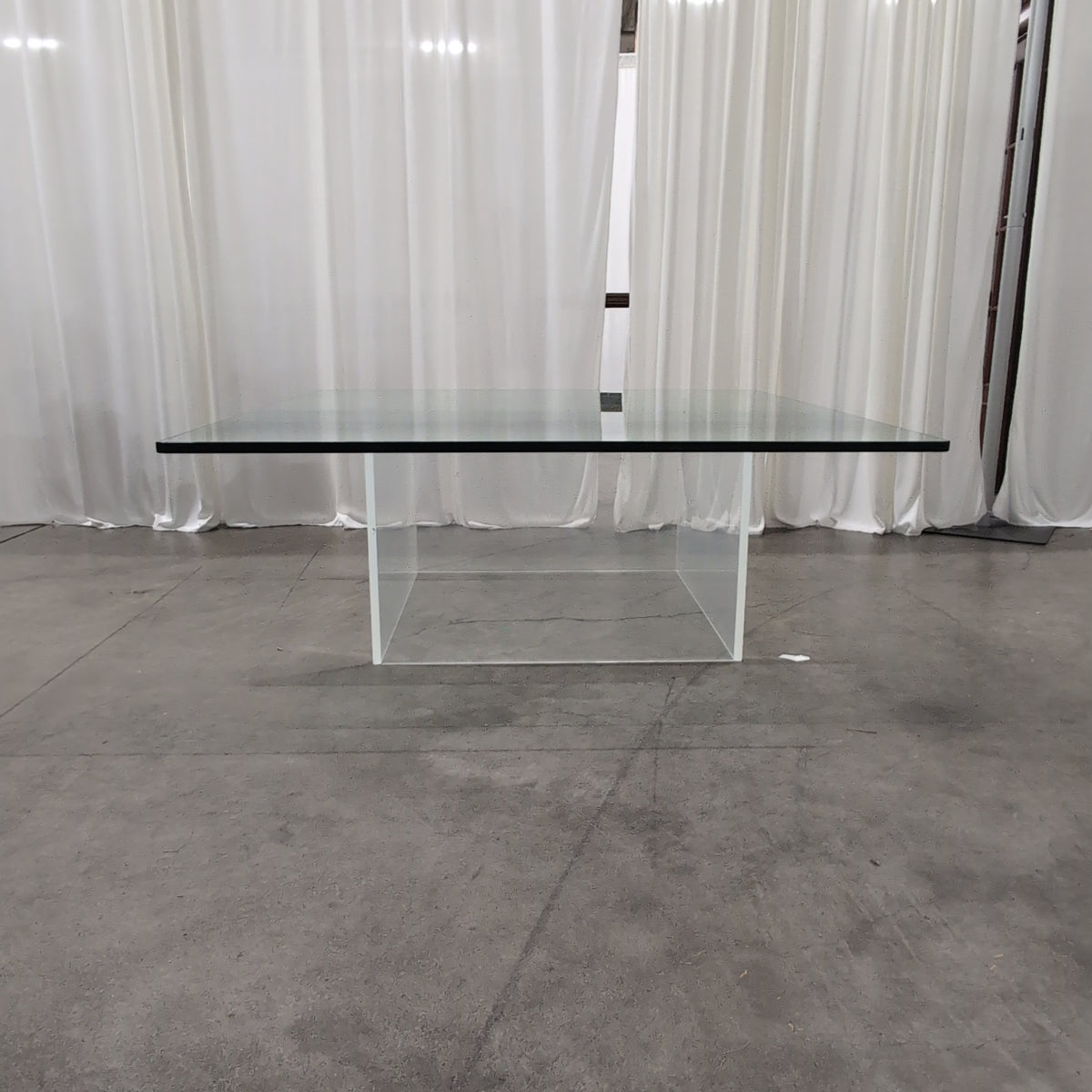Clear Acrylic Rectangular Storage Container