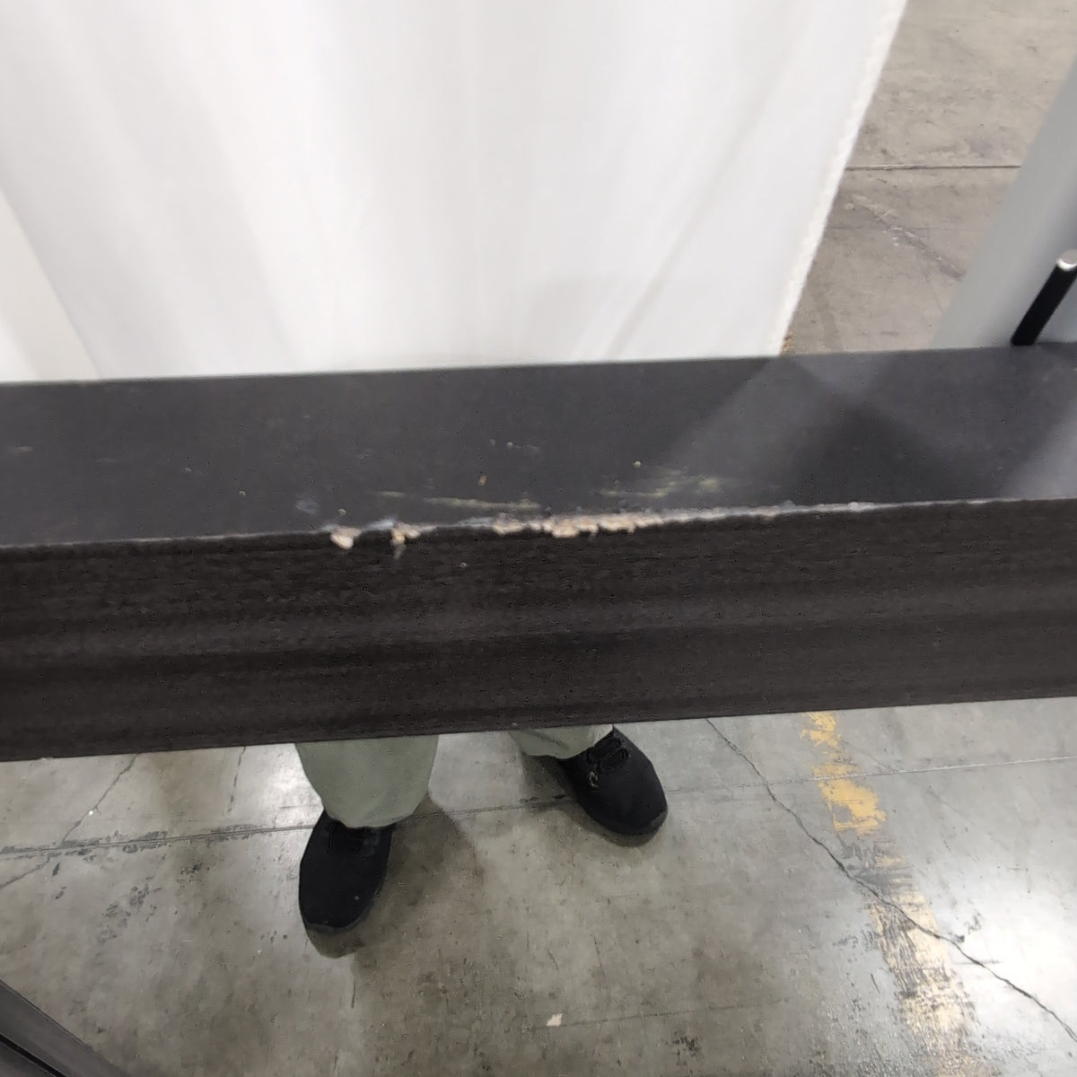 Dark Wood Frame Full-Length Mirror