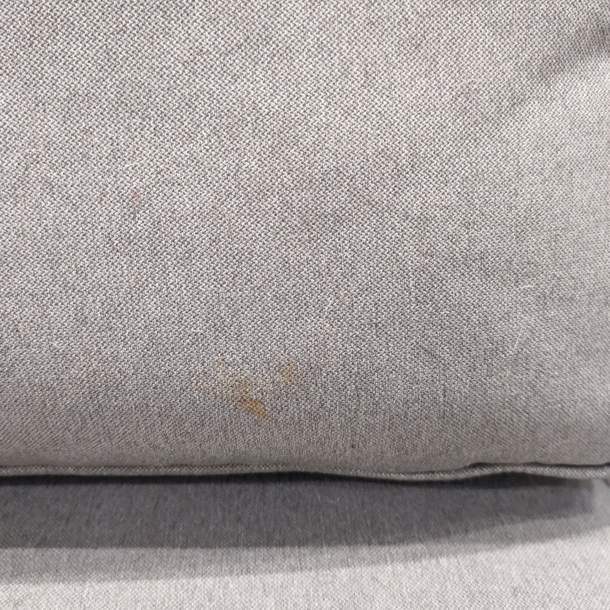 Contemporary Light Tan Fabric Couch
