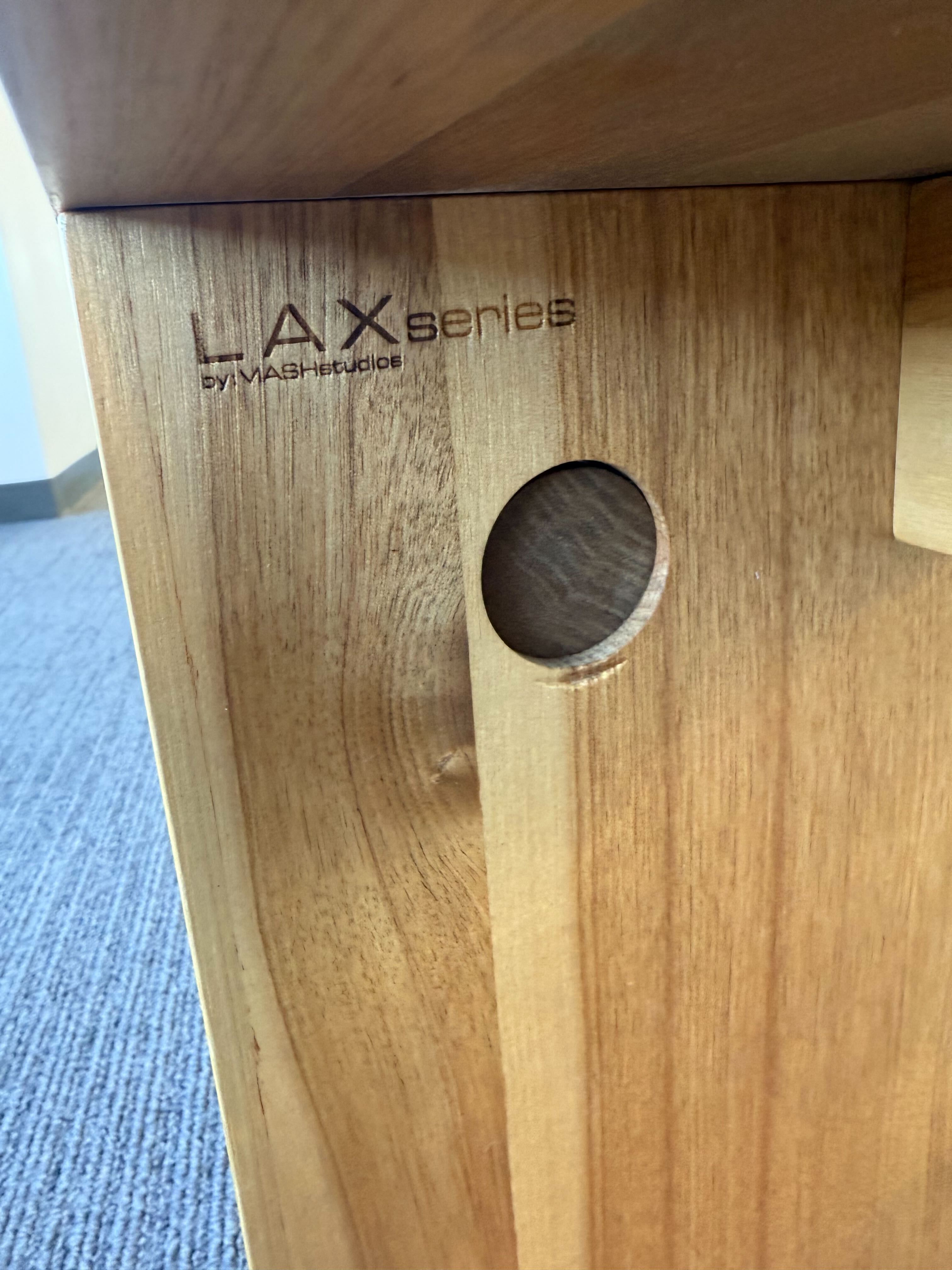 LAXseries Dining Bench designed by MASH Studios  - Butcher Block Style