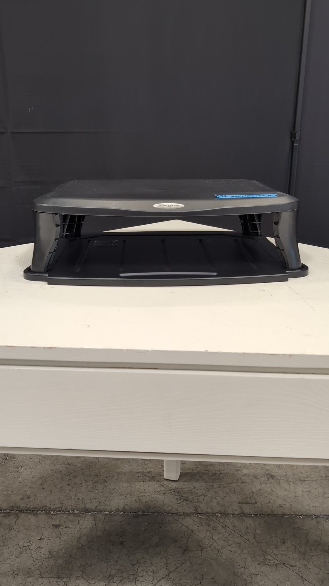 Targus Black Plastic Monitor Stand with Storage Tray