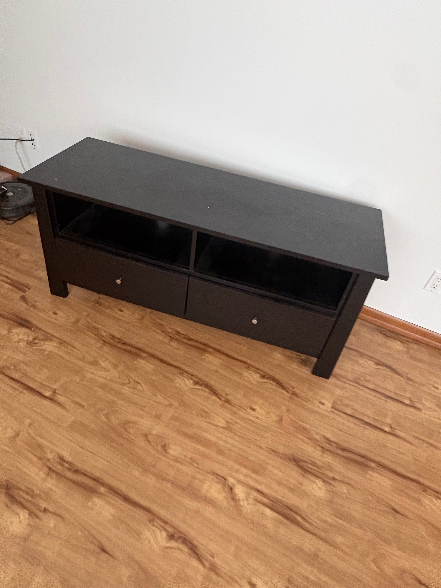 Dark Espresso Finish Media Console with Storage Drawers