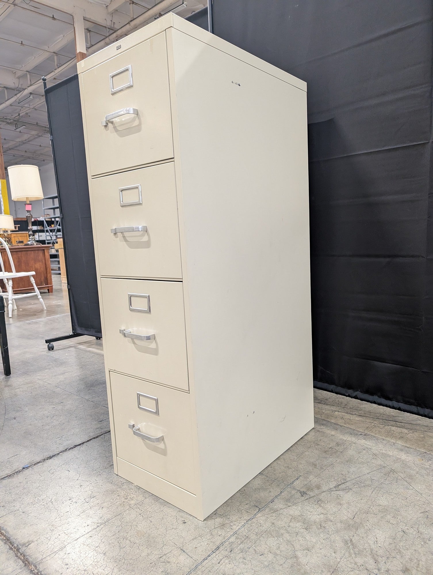Four-Drawer Vertical Metal Filing Cabinet