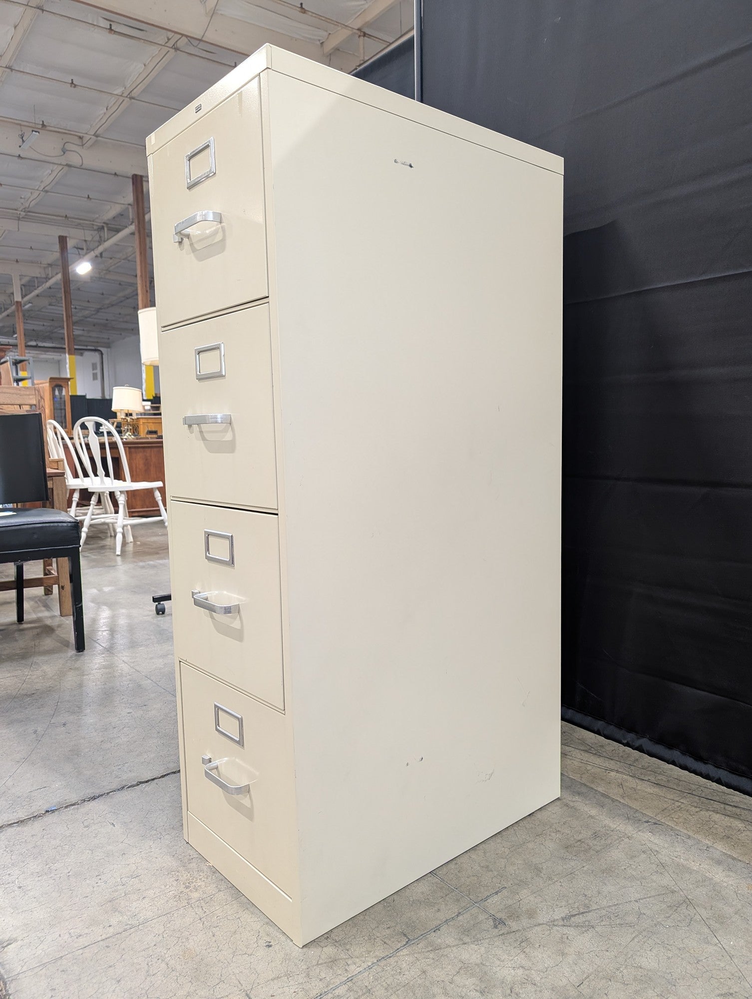 Four-Drawer Vertical Metal Filing Cabinet