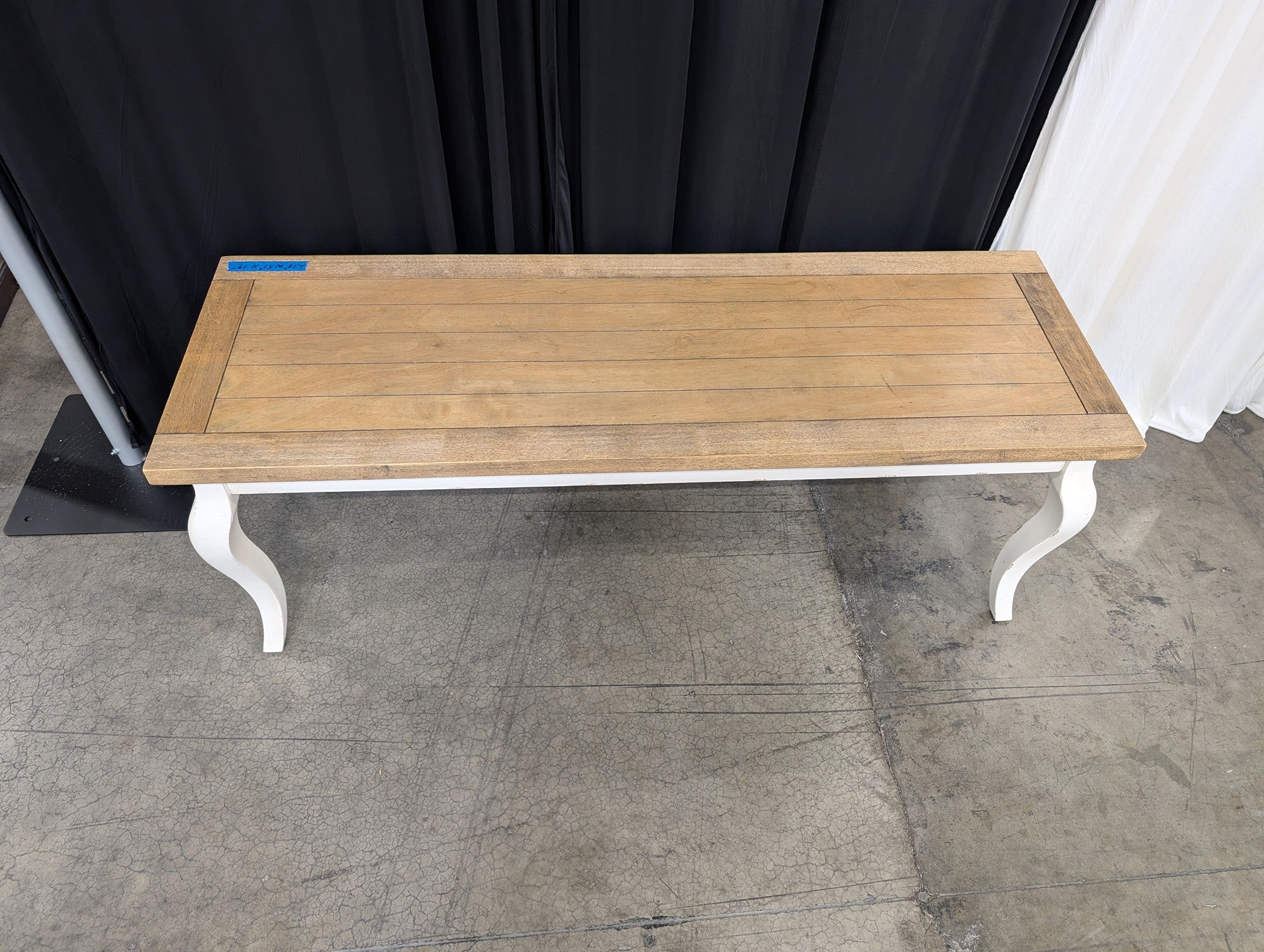 Cost Plus World Market Avignon French Country Coffee Table with Curved Legs