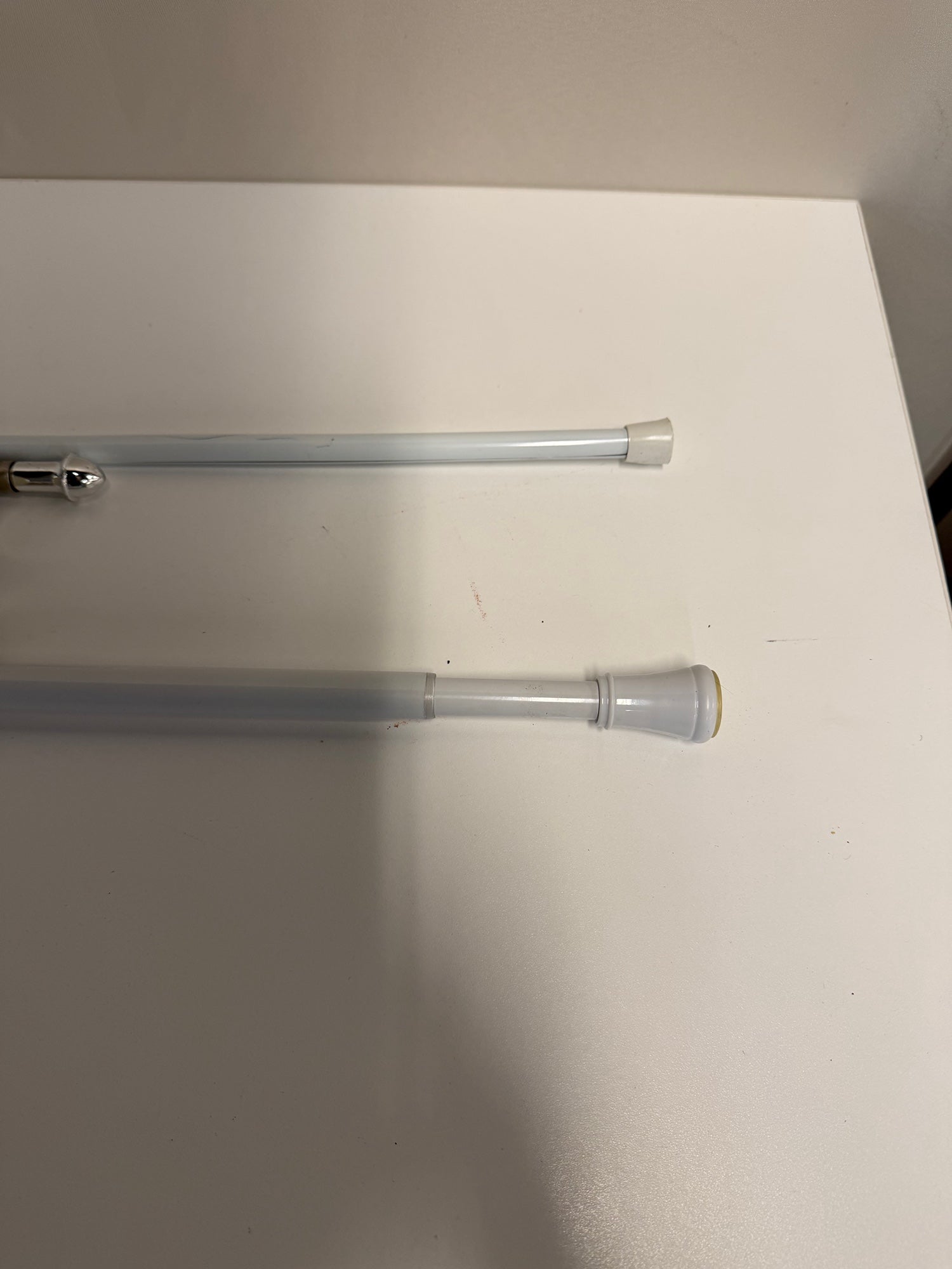 Set of Assorted Adjustable Curtain and Drape Rods with Hardware