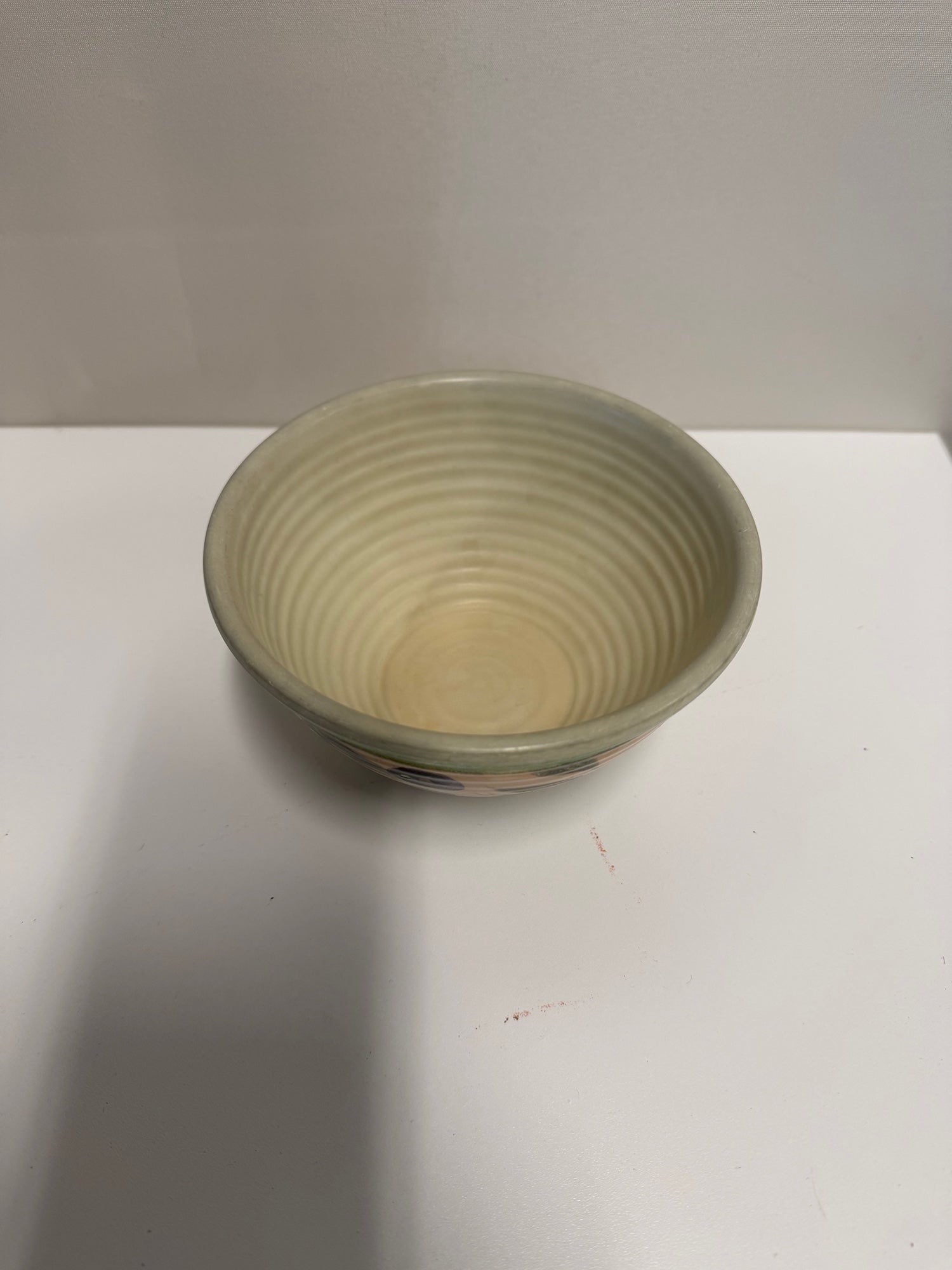 TABLE TOPS UNLIMITED Stoneware Bowl with Olive Motif