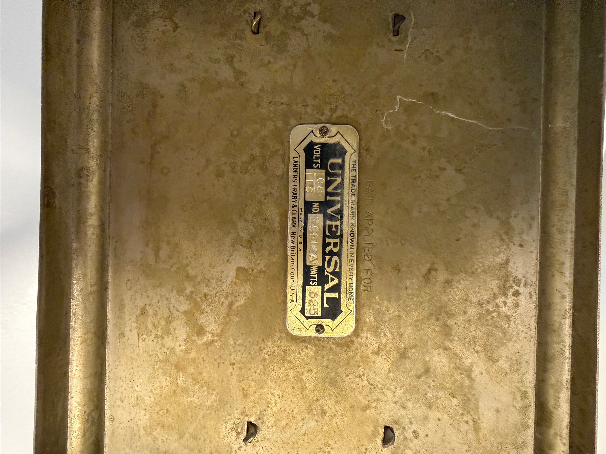 Antique 1920s Universal 'Turn Easy' Flip Toaster