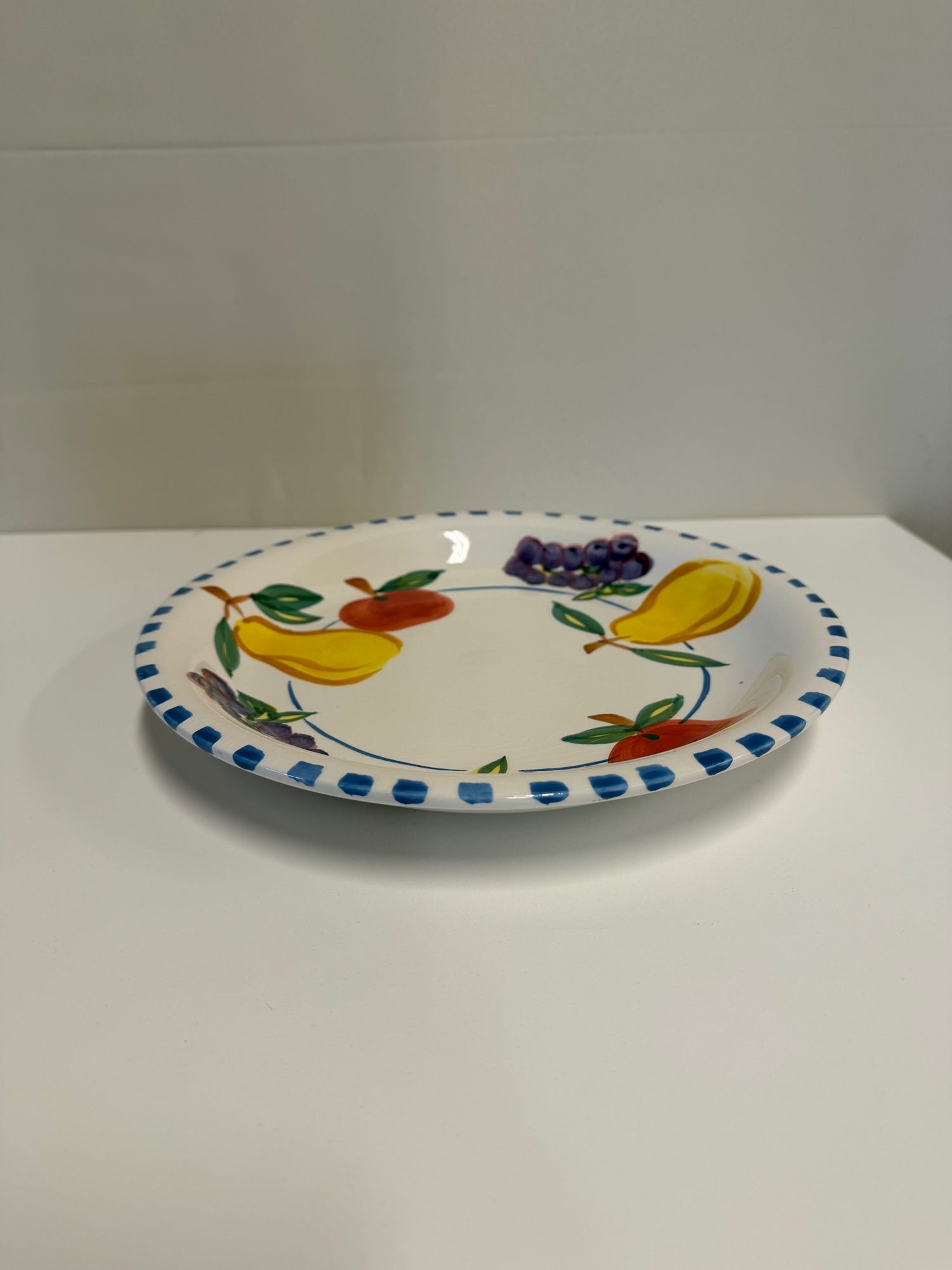 Charming Fruit Motif Porcelain Dessert Plate