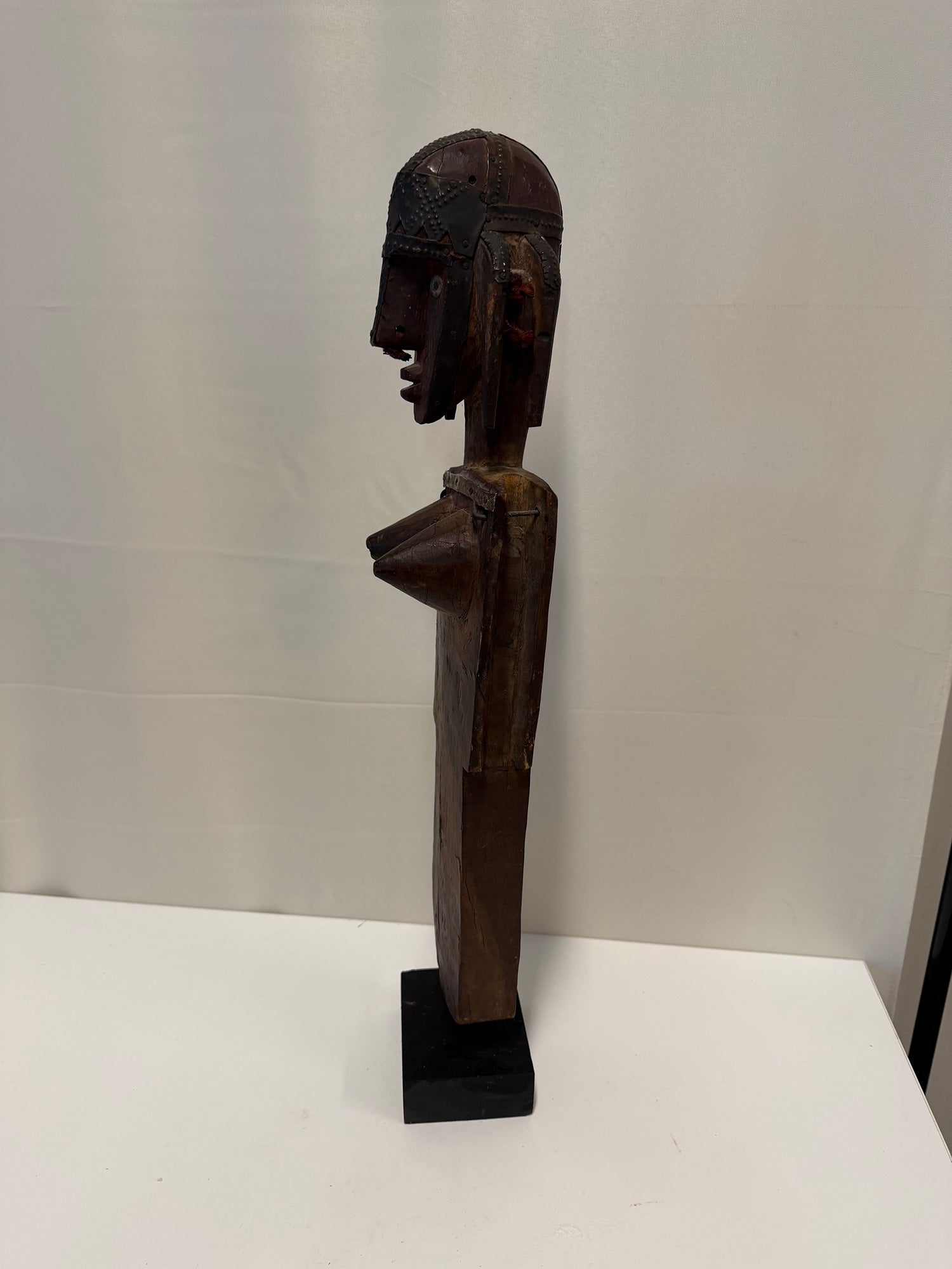 Mali Bamana Hand-Carved Female Marionette Sculpture