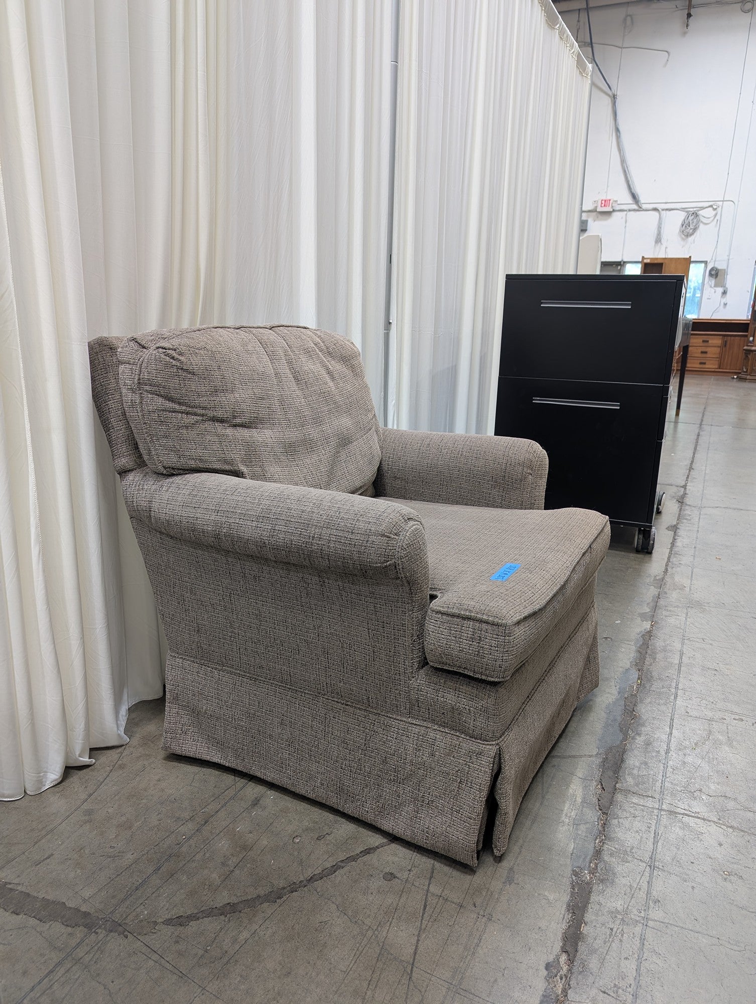 Best Chairs Inc. Armchair in Grey Fabric