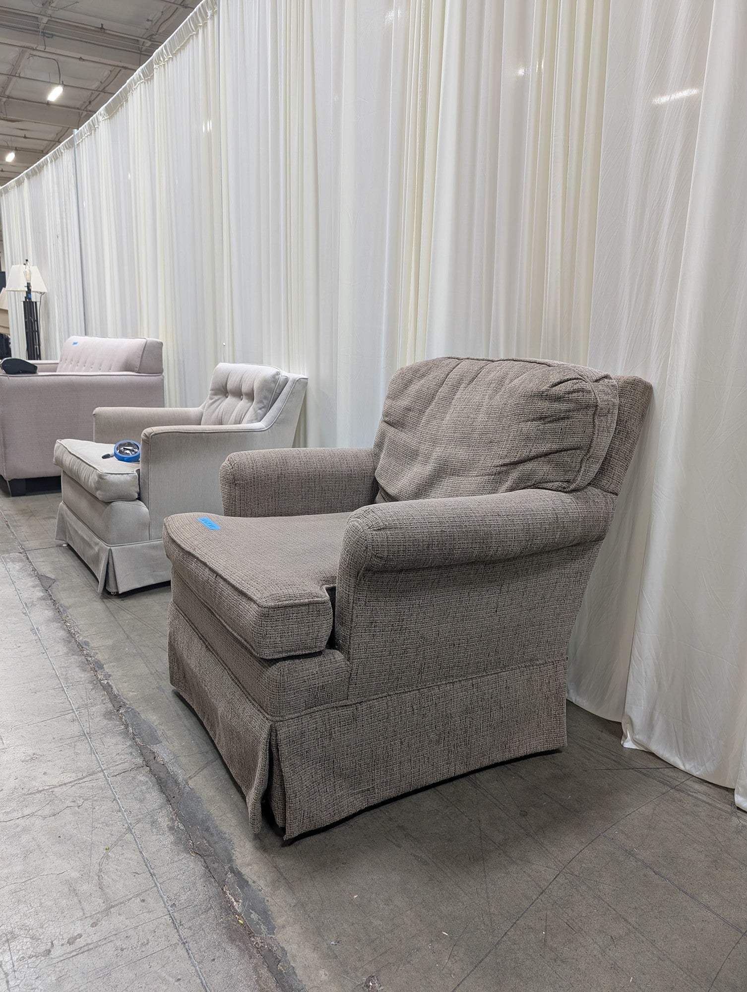 Best Chairs Inc. Armchair in Grey Fabric