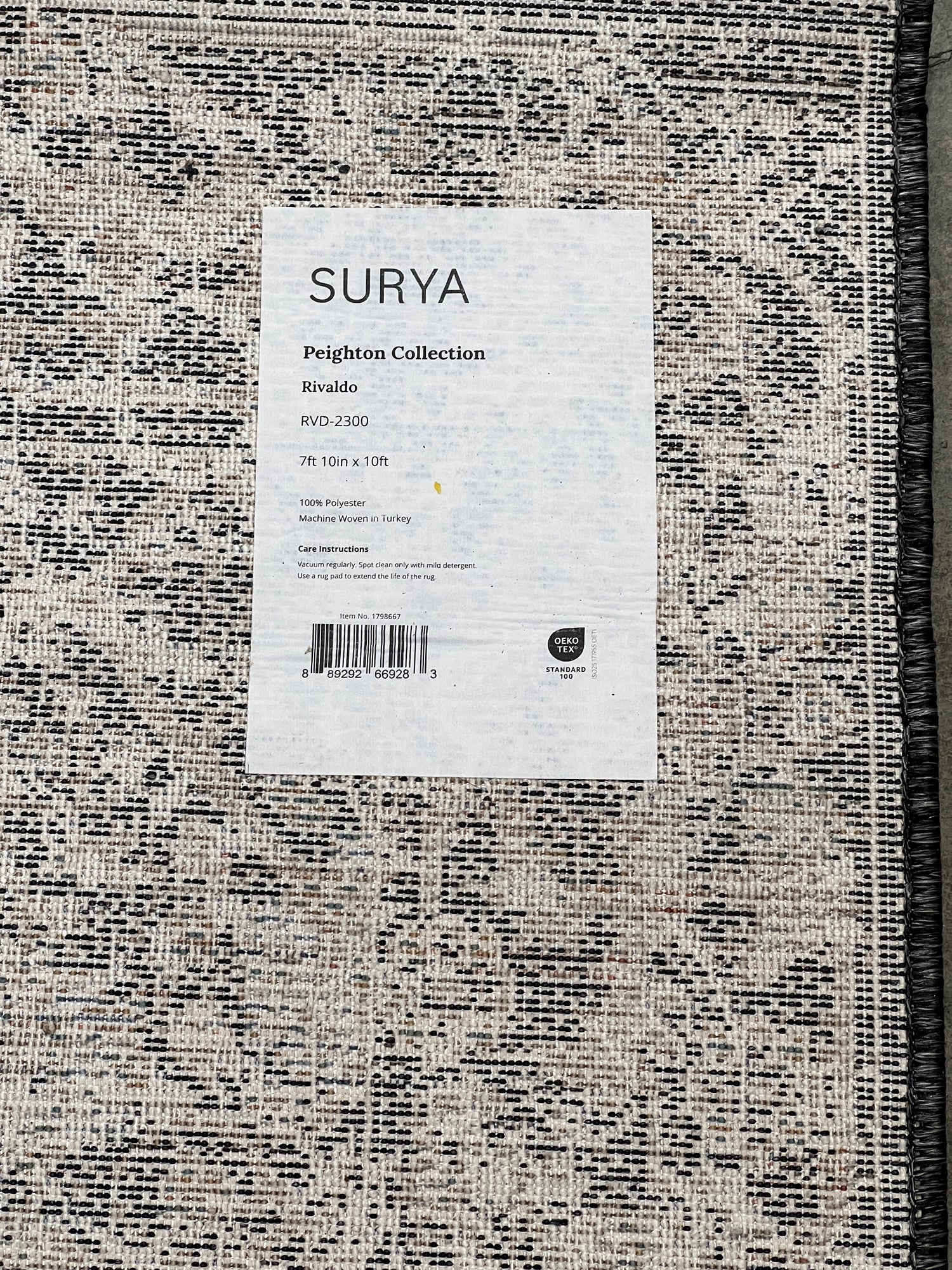 Surya Peighton Rivaldo Abstract Floral Rug - 7'10" x 10'0"