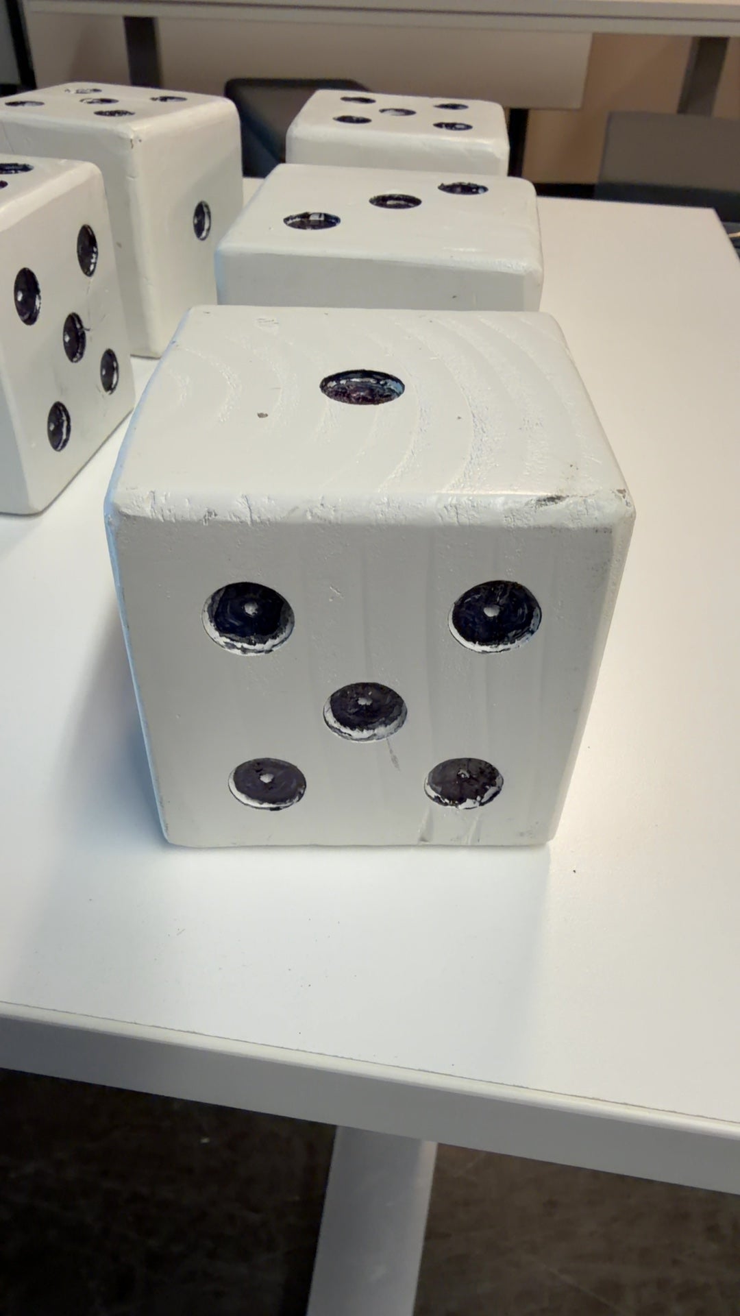 Large Wooden Decorative Dice